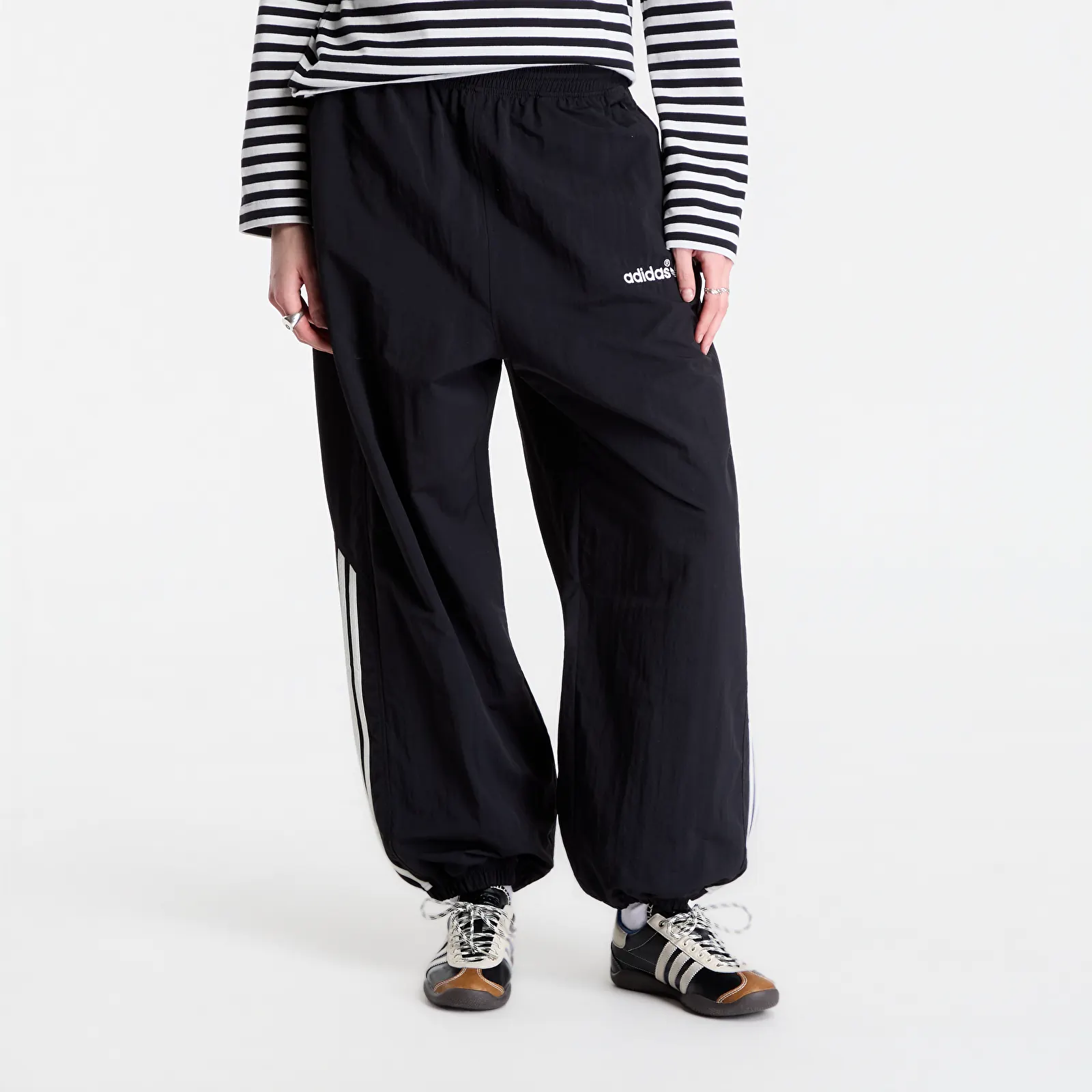 Trenerke adidas adiSignature Vista Wind Track Pants Black
