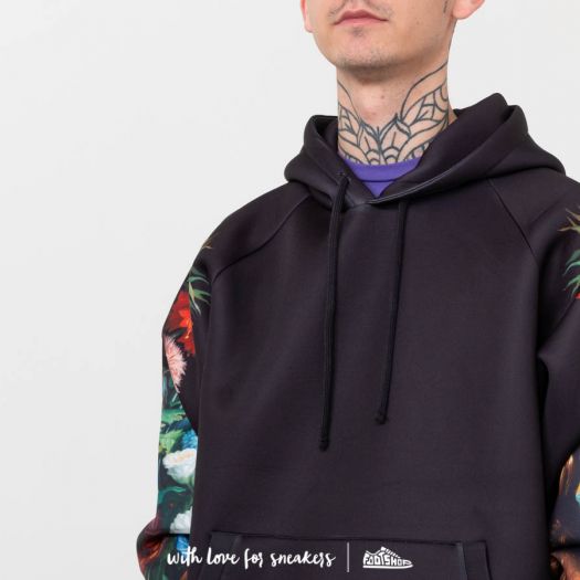 Ripndip bouquet black neoprene hoodie outlet