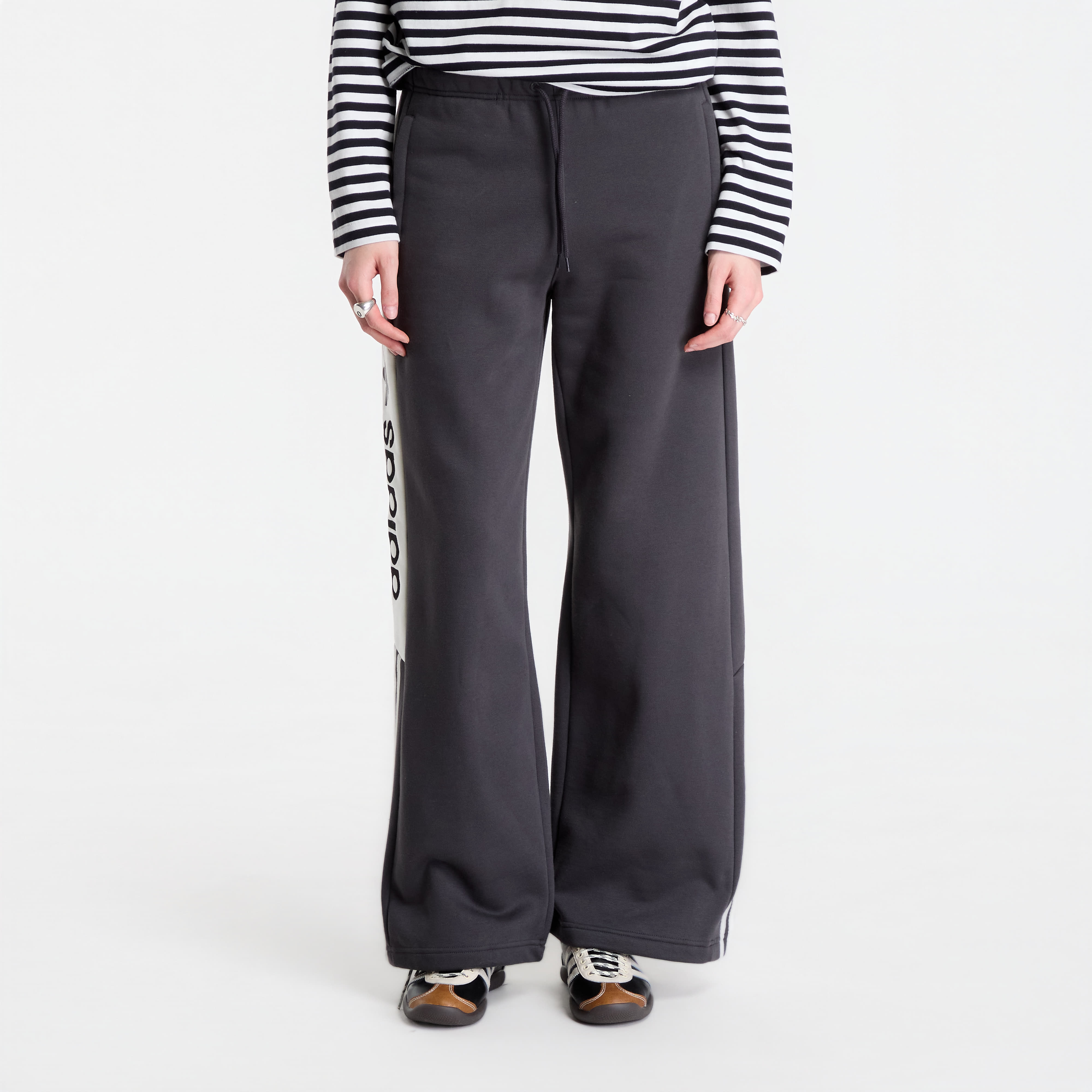Pants adidas adiSignature NY Wide Leg Sweatpants Utility Black S