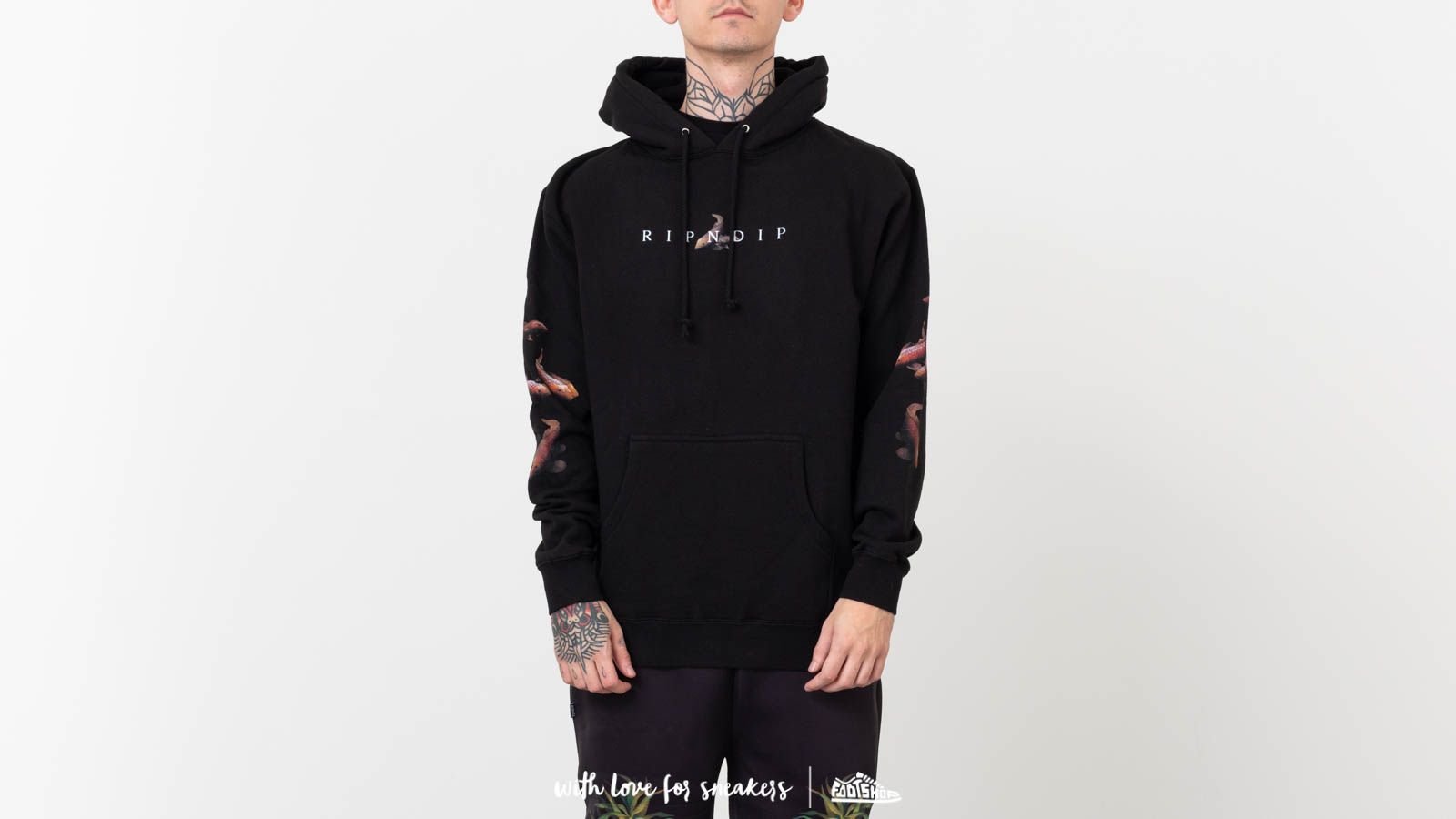 Ripndip mother fish best sale baby black hoodie