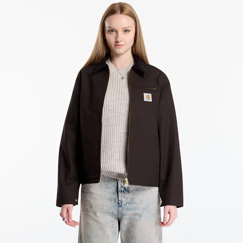 Jakke Carhartt WIP Detroit Jacket UNISEX Tobacco/ Black Rigid