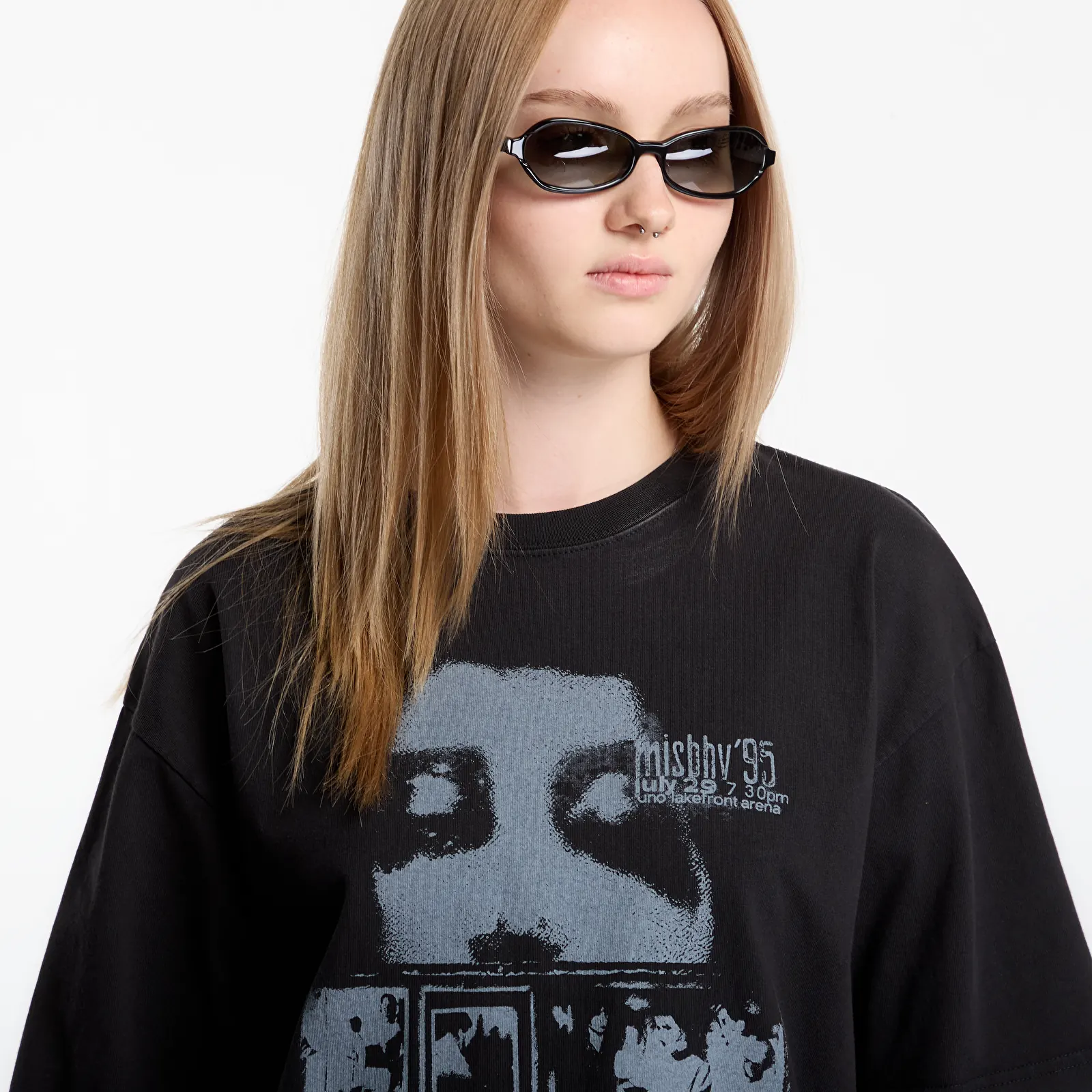 Футболки MISBHV 7:30 Pm Lakefront Gentle Wash Black T-Shirt UNISEX Washed Black