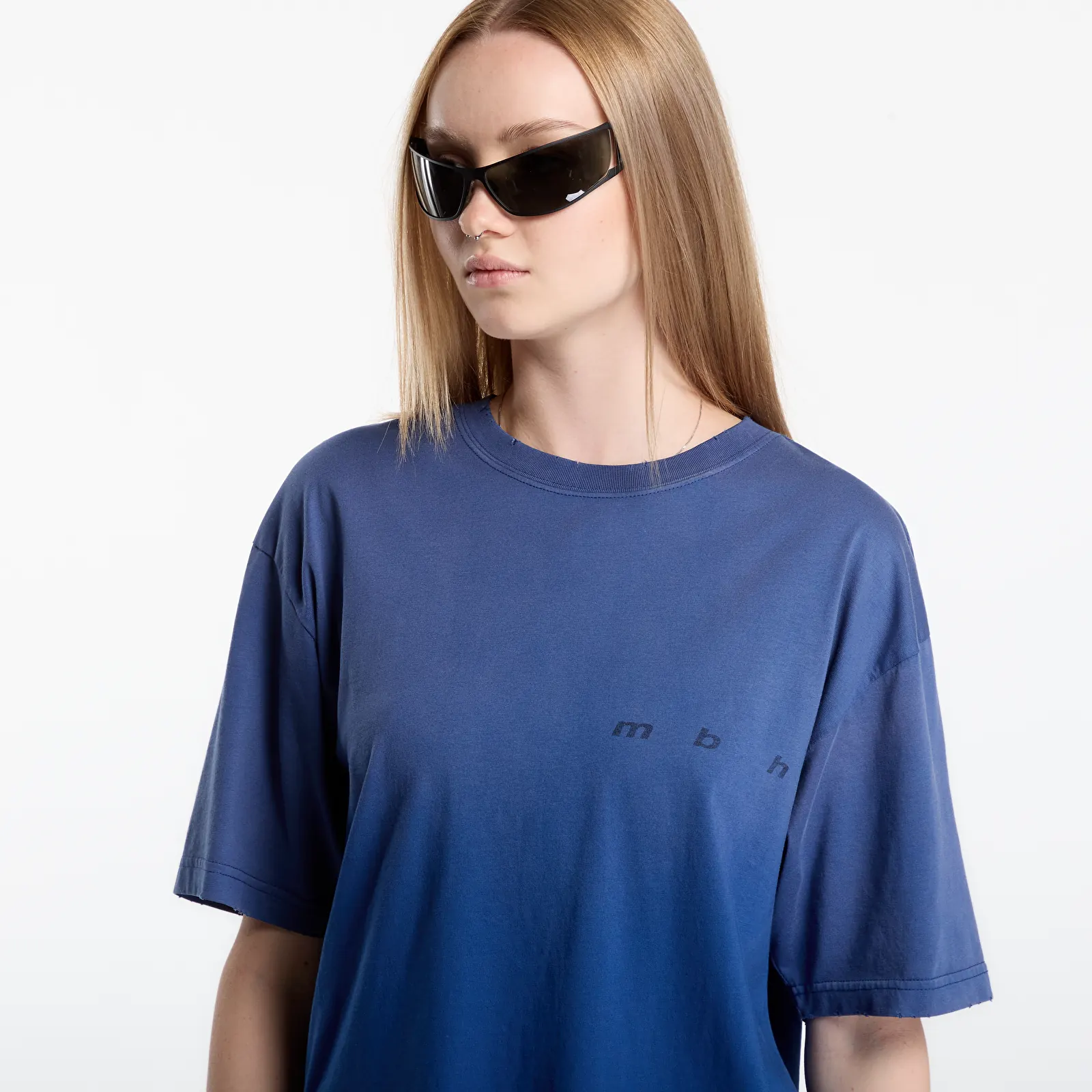 T-skjorter for menn MISBHV M B H T-Shirt UNISEX Cold Blue