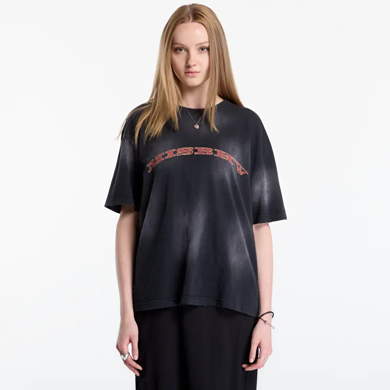 T-skjorte MISBHV T-Shirt UNISEX Faded Black
