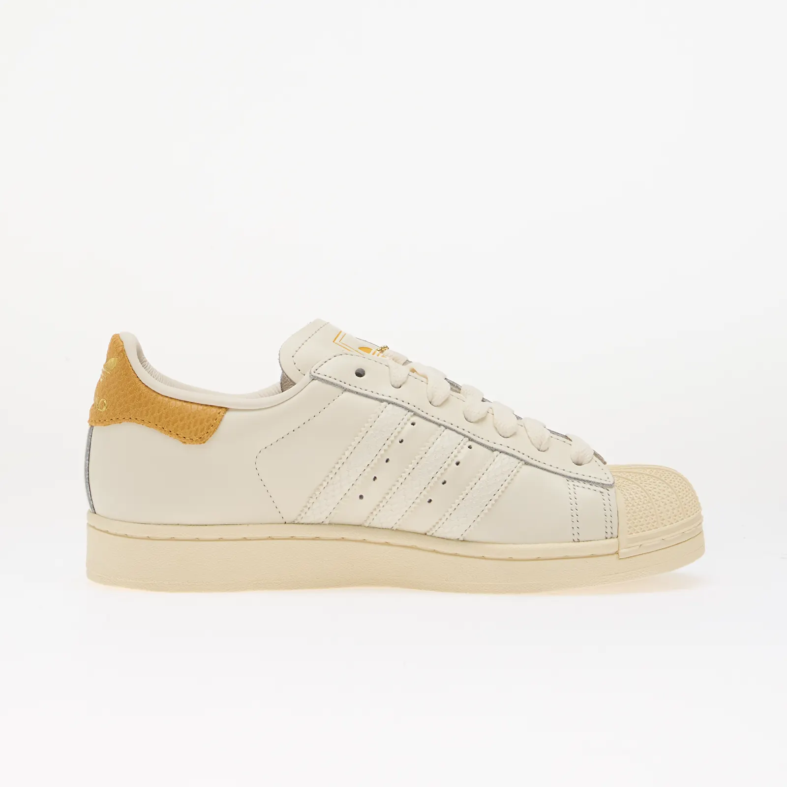 Men's shoes adidas Superstar II Core White/ Preloved Yellow/ Cream White