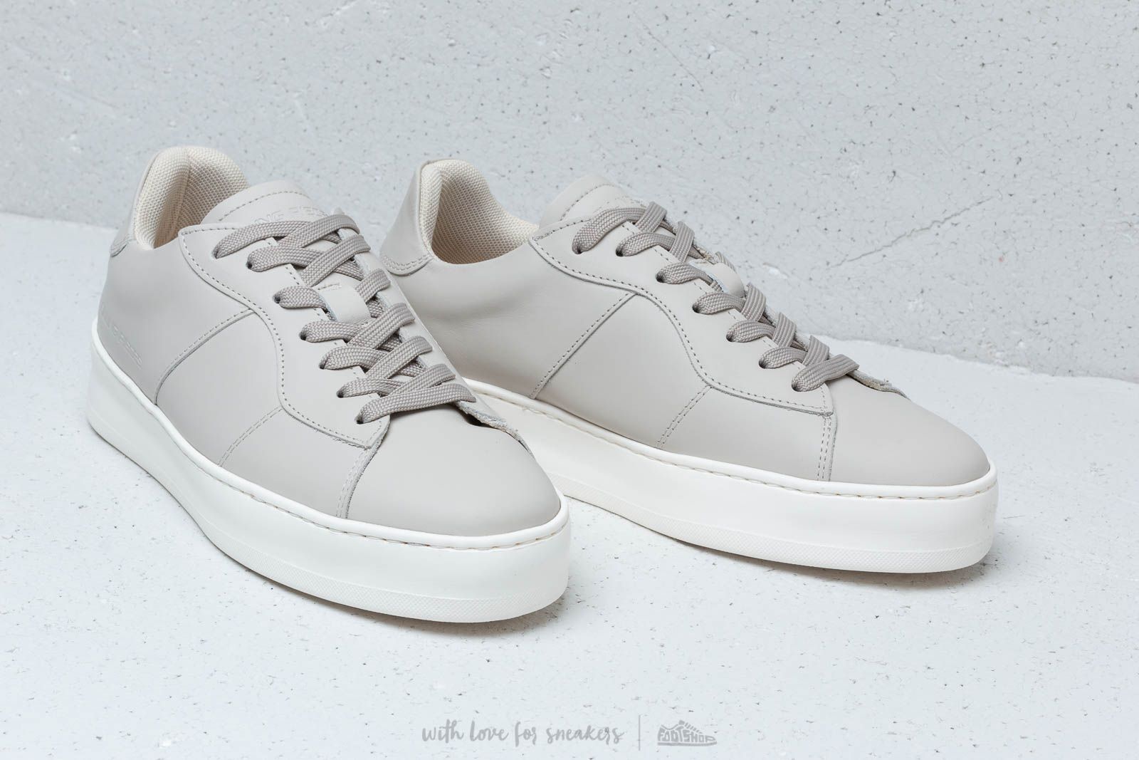 Men's shoes Filling Pieces Light Plain Court Off White