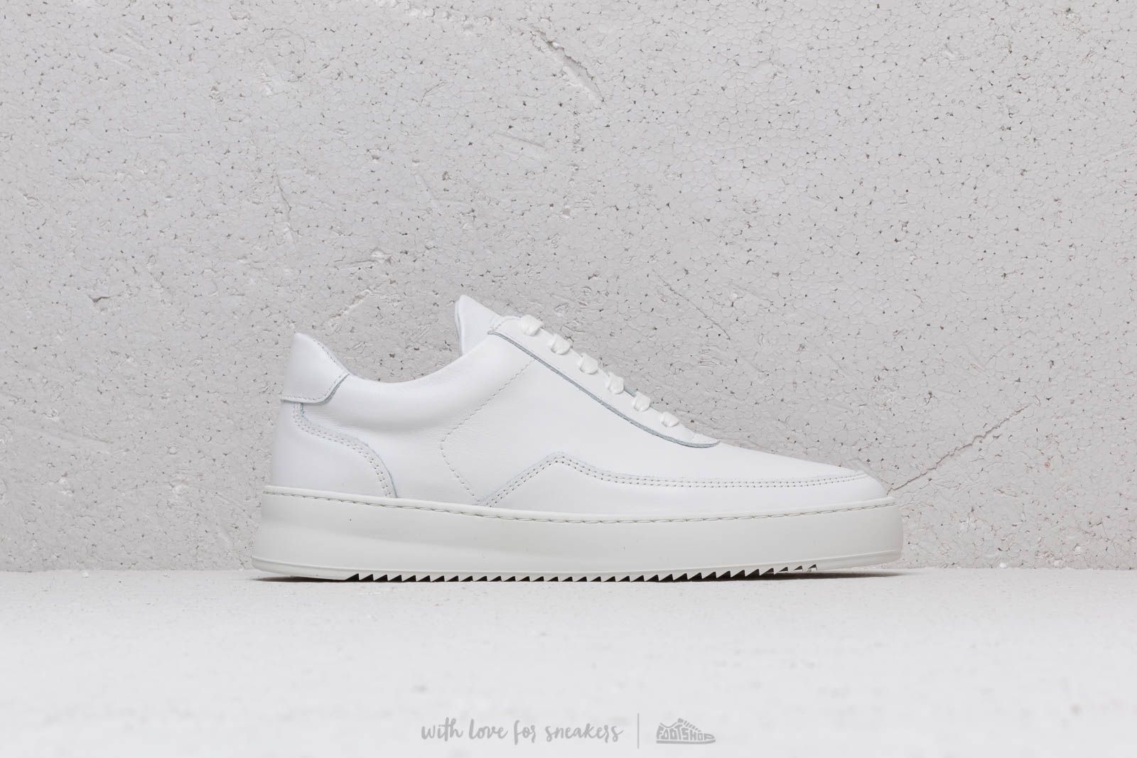 Filling pieces low mondo ripple nardo nappa white 2025