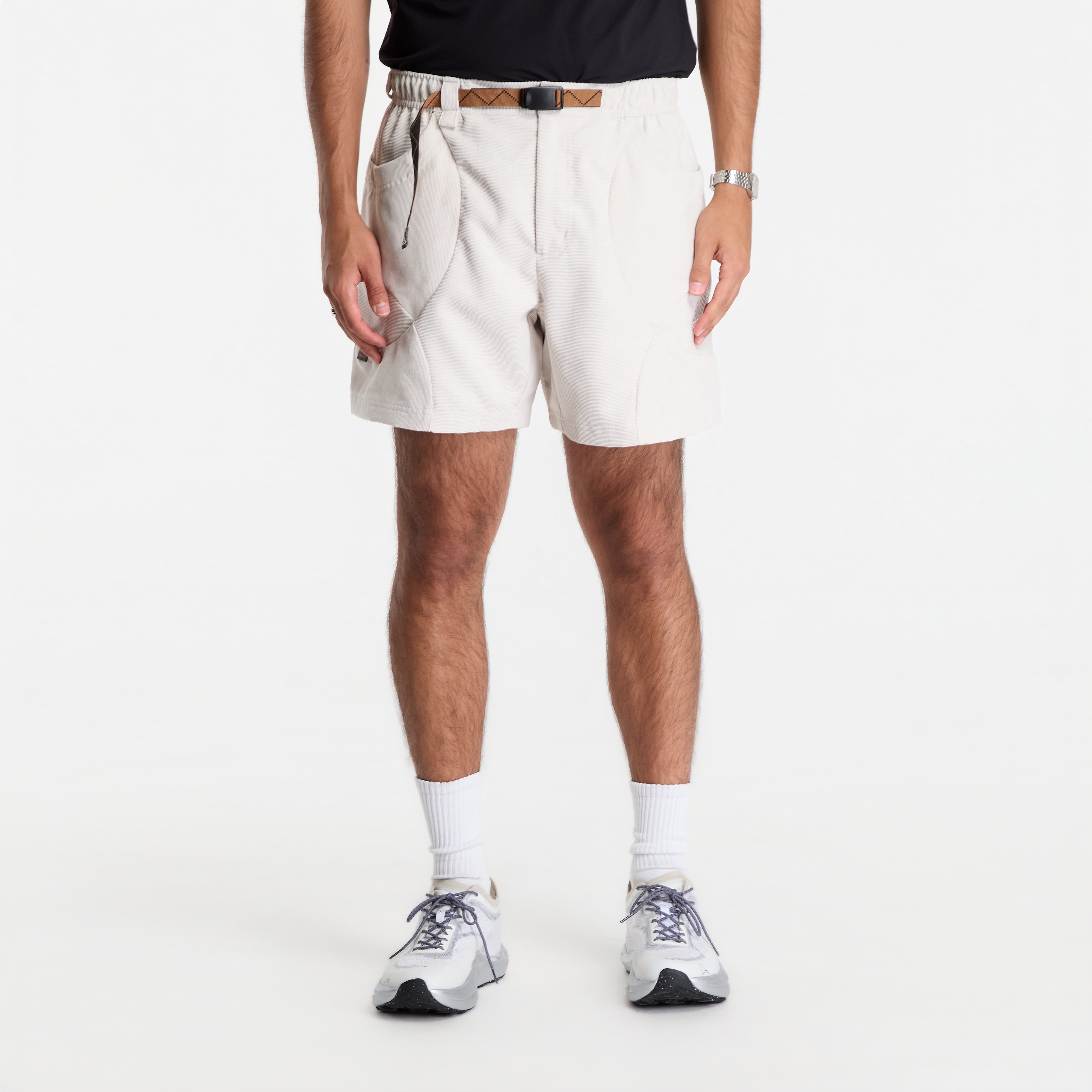 Pantaloni scurți Nike ACG Dolomiti Corduroy Shorts Lt Orewood Brn/ Cinnamon/ Summit White XL