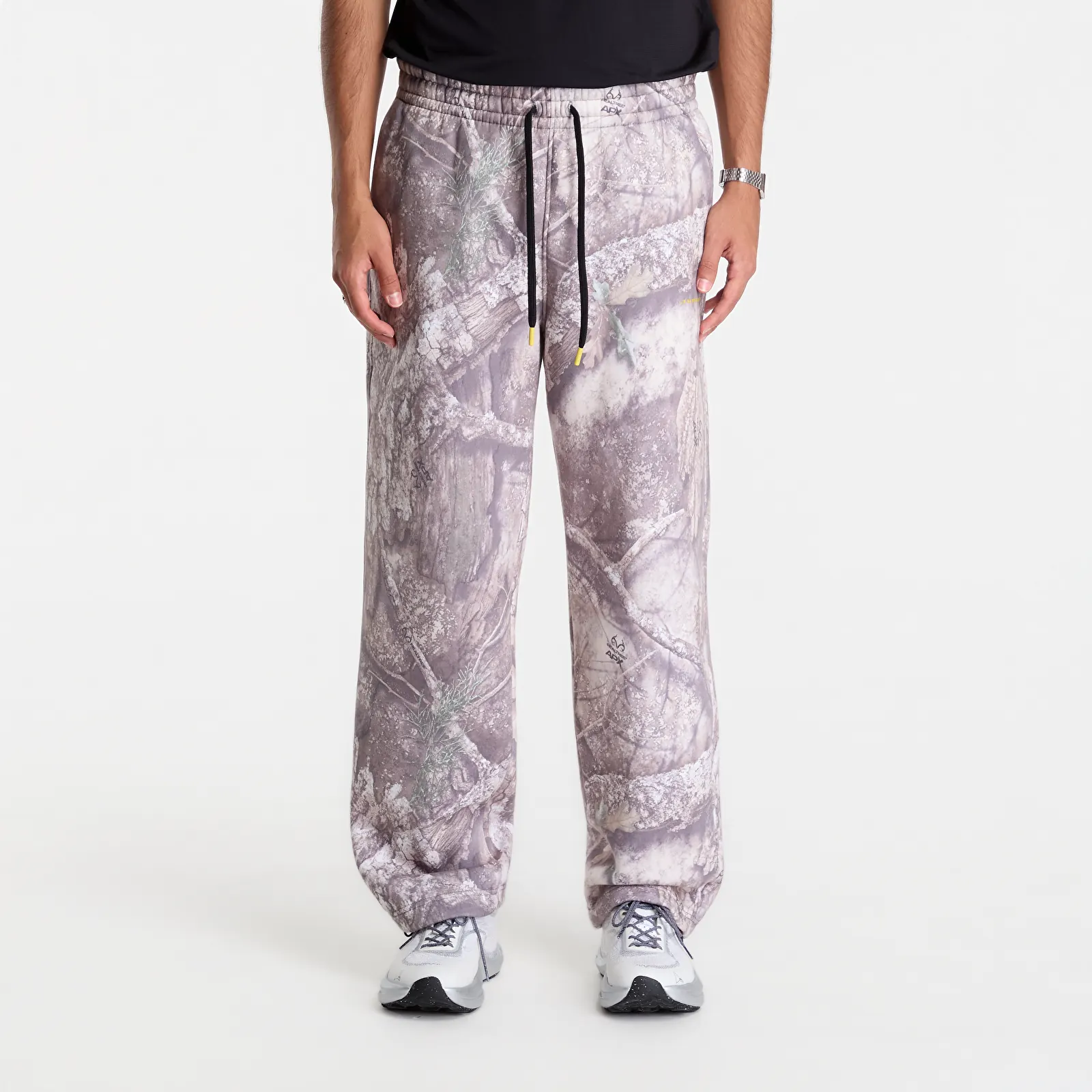 Treninguri Jordan Brooklyn Men's Realtree Open-Hem Pants White/ Bright Citron