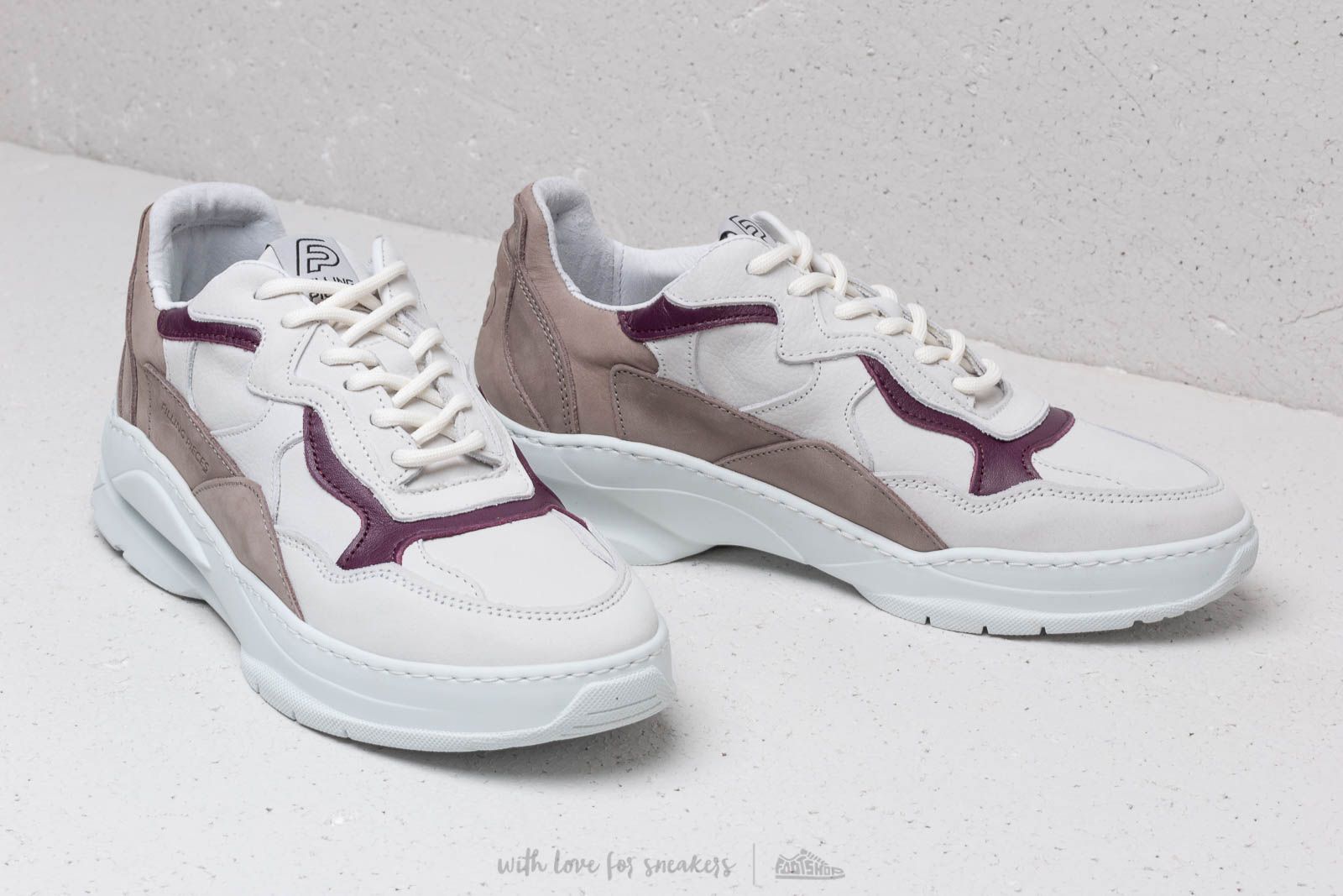 Men's shoes Filling Pieces Low Fade Cosmo Mix Taupe/ Lila