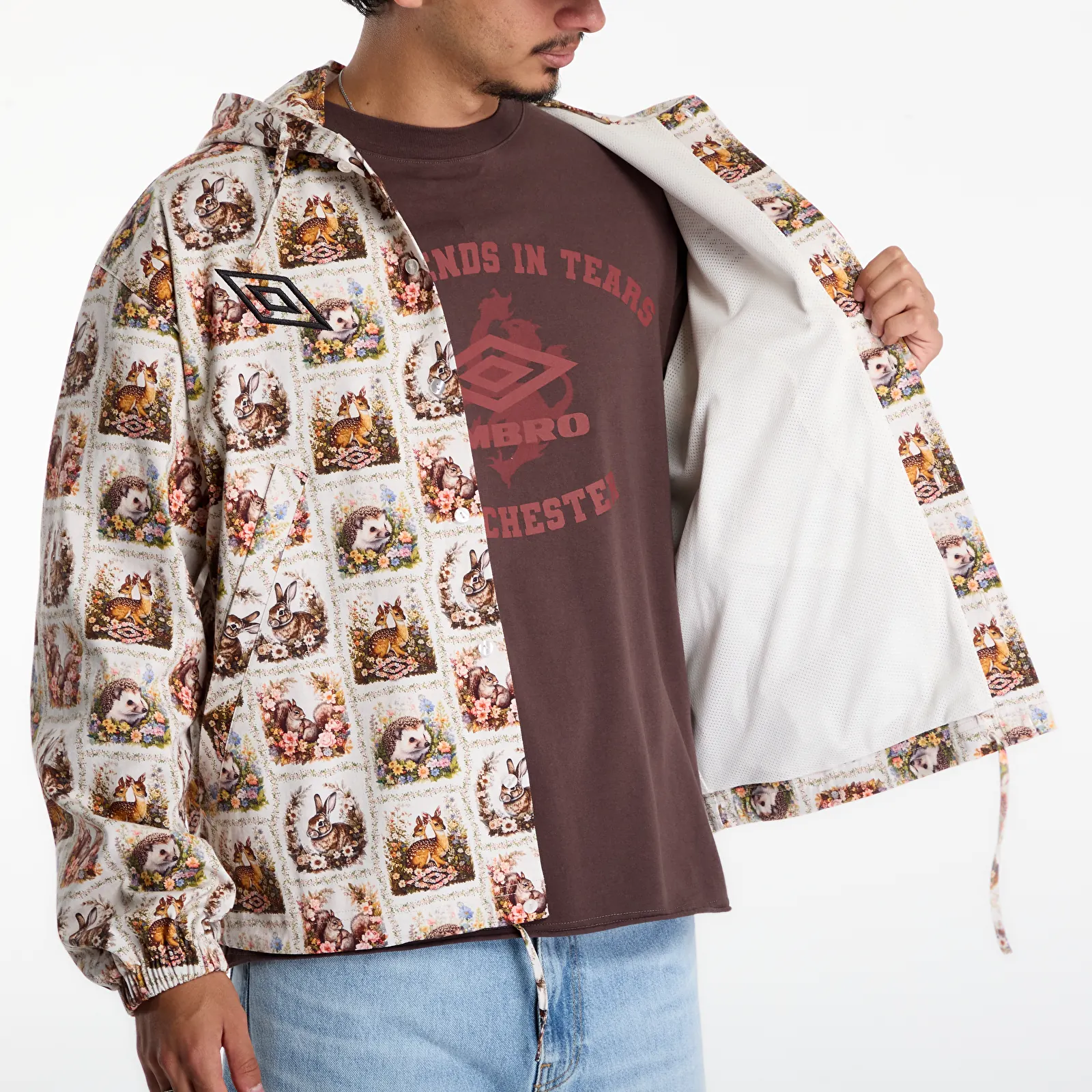 Overshirt Umbro Cub Masked Shirt Ivory