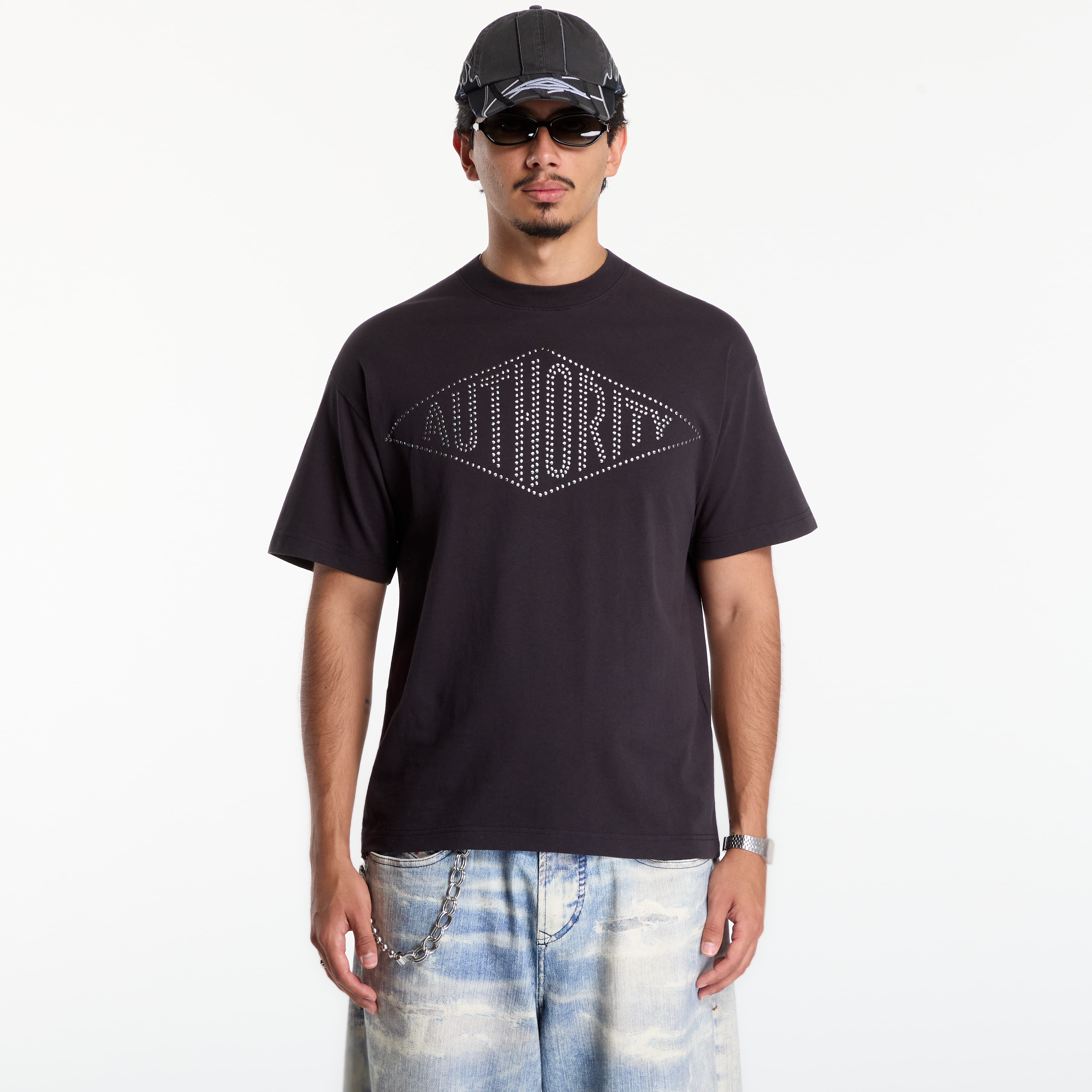 Tricou Umbro Authority T Shirt Washed Black XL