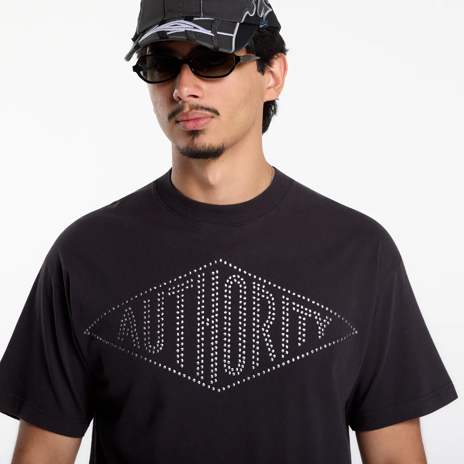 T-shirts Umbro Authority T Shirt Washed Black
