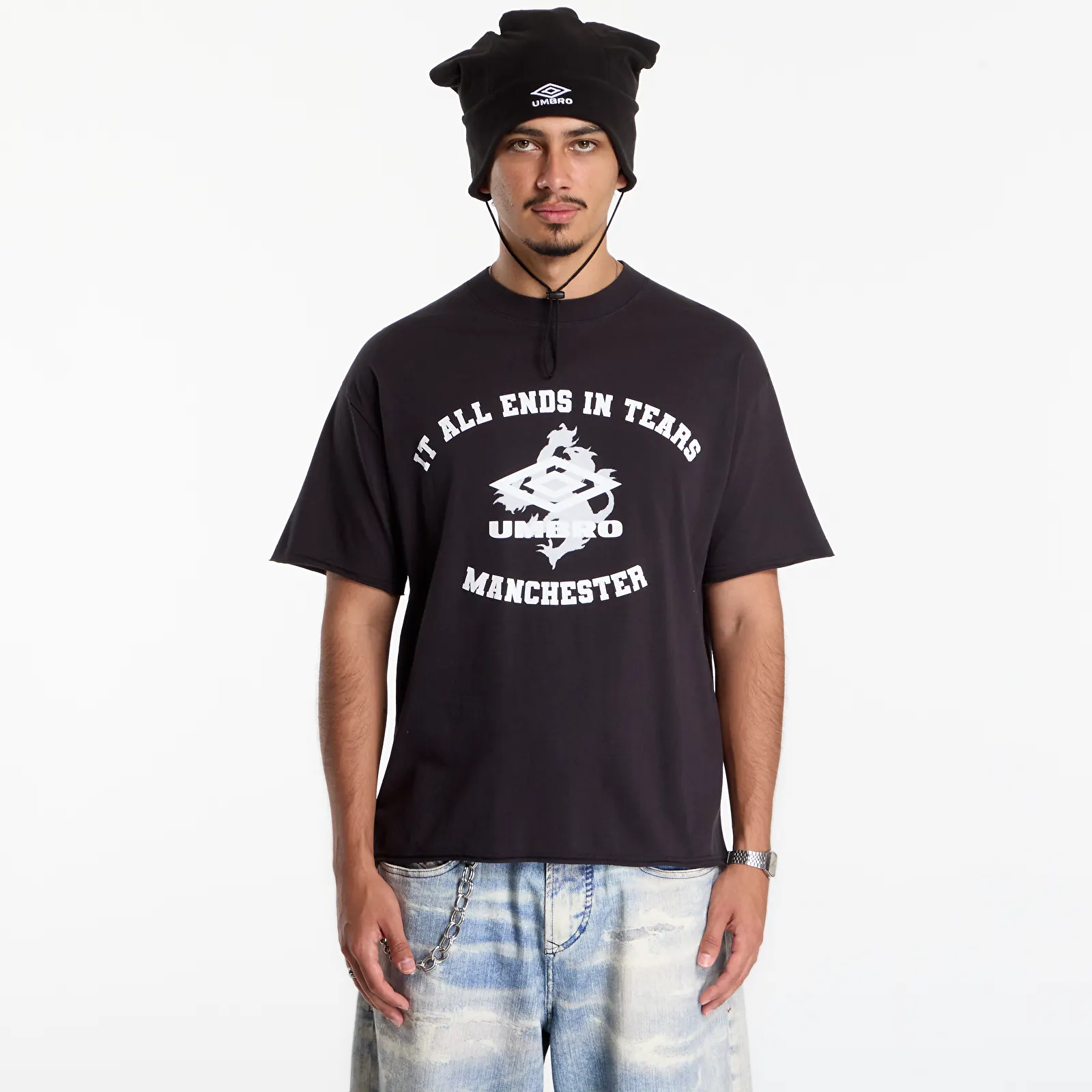 T-shirts Umbro It All Ends In Tears T Shirt Washed Black