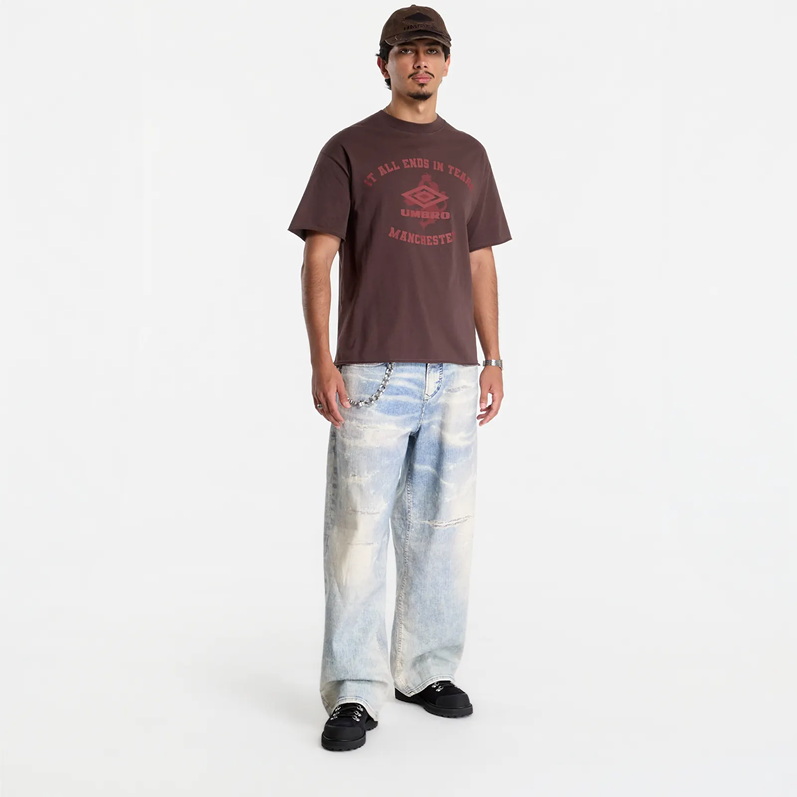 T-shirts Umbro It All Ends In Tears T Shirt Plum