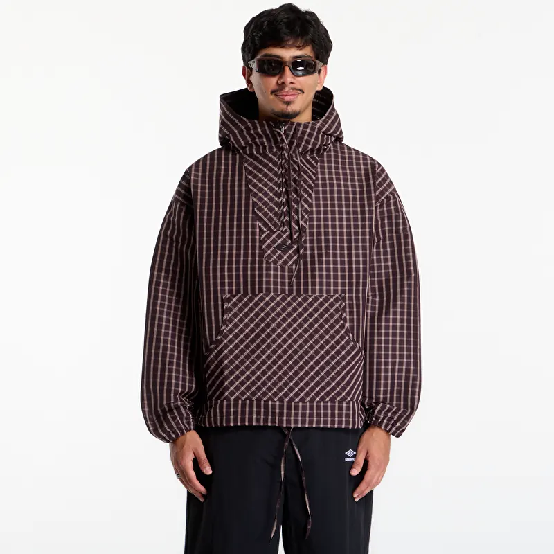 Куртка Umbro Check Masked Anorak Burgundy