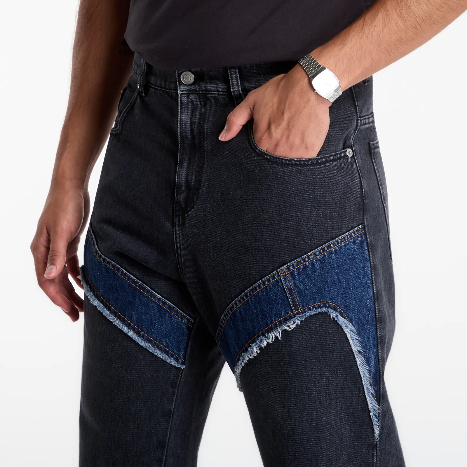 Blugi Umbro Mended Denim Black