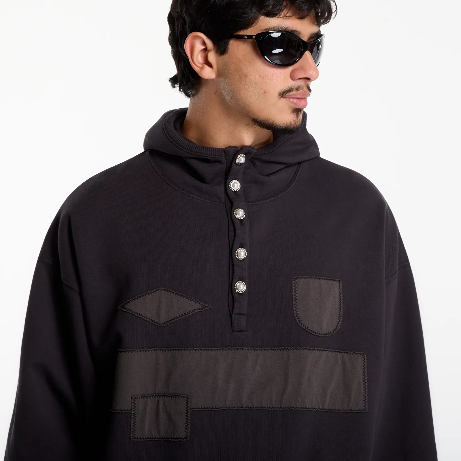 Hanorace Umbro Censored Pearls Hoodie Washed Black