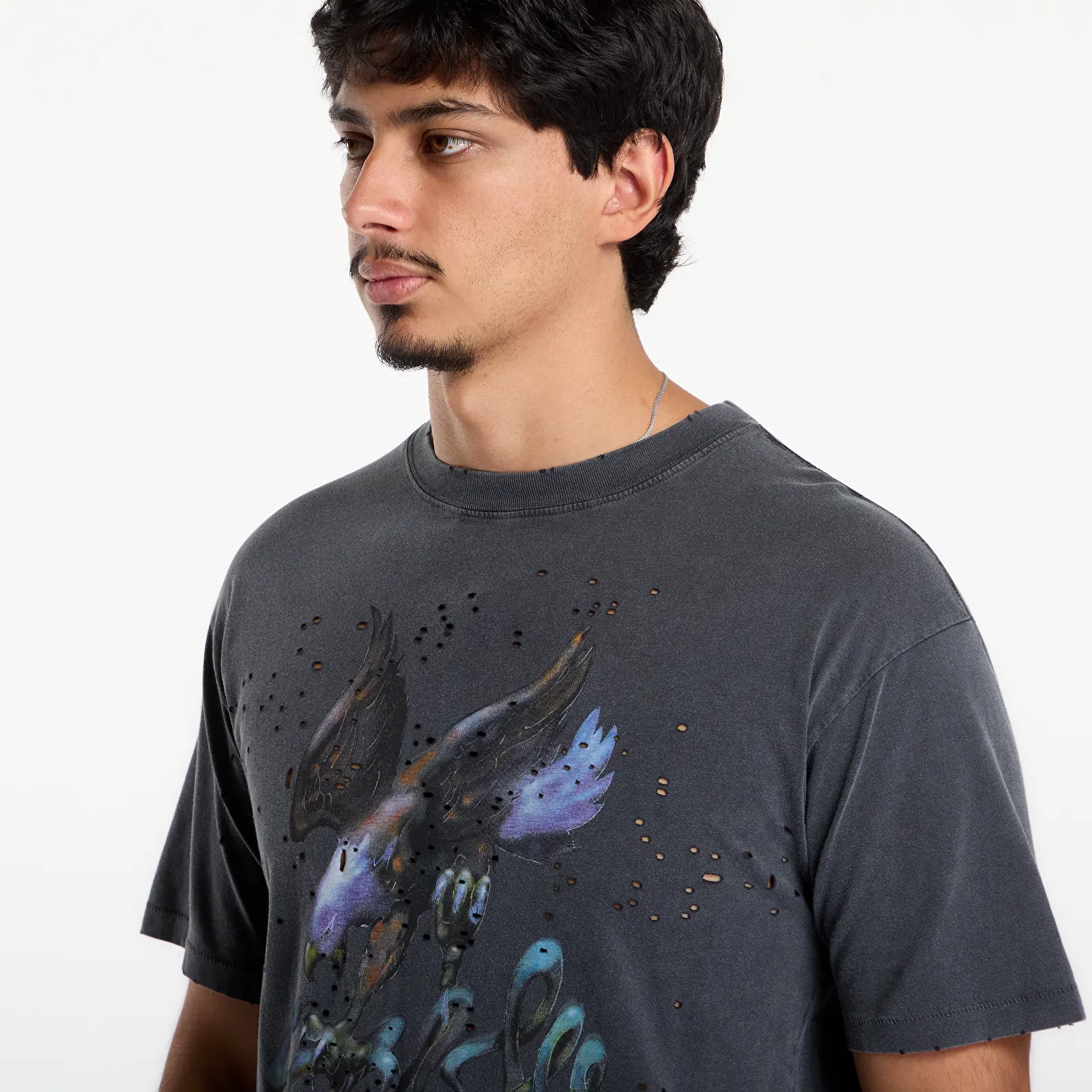 T-shirts Satisfy MothTech T-Shirt Aged Black Eagle