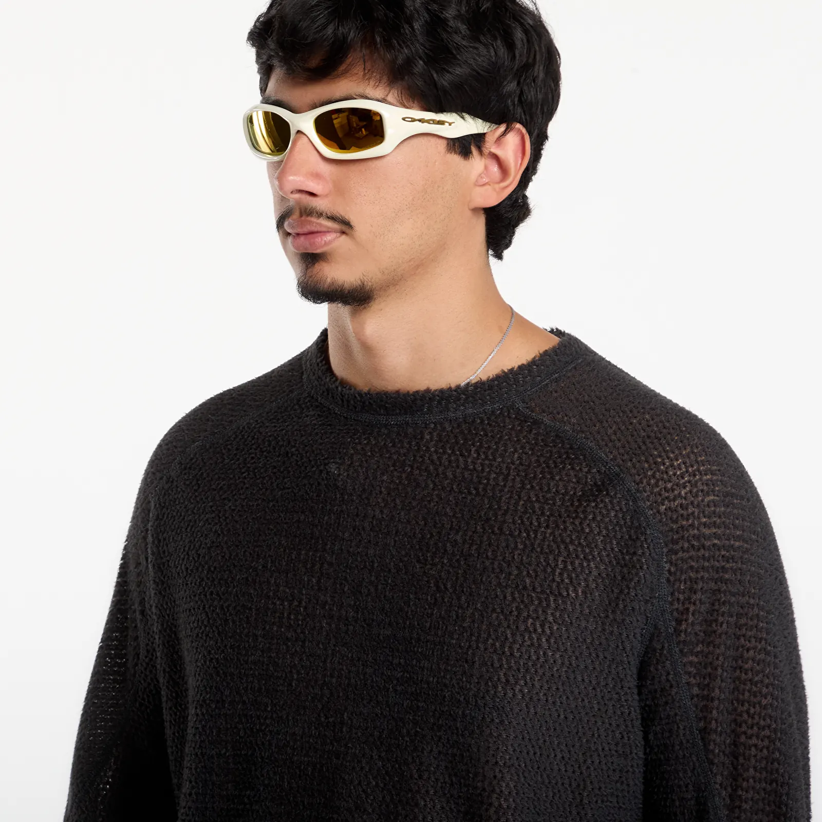 Hoodies and sweatshirts  Satisfy FuzzFleece AD Long Tee UNISEX Phantom
