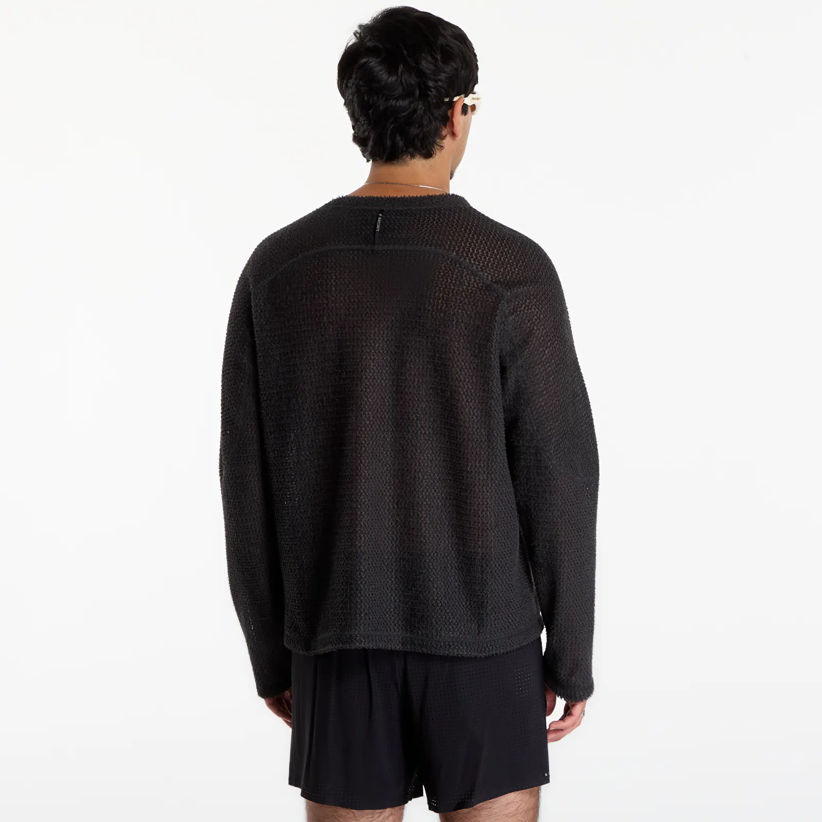 Hoodies and sweatshirts  Satisfy FuzzFleece AD Long Tee UNISEX Phantom