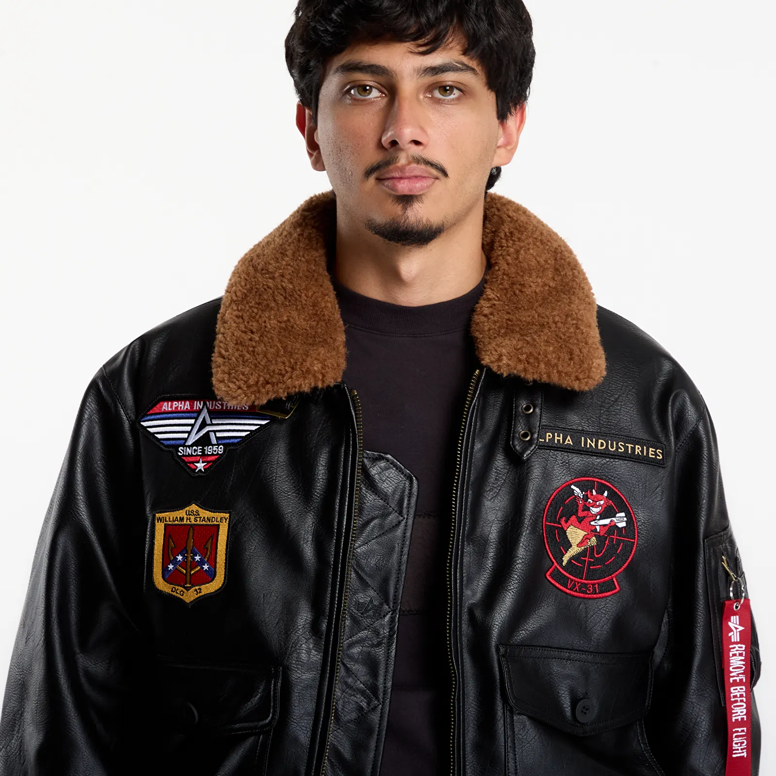 Ανδρικά σακάκια Alpha Industries G1 Devils Brigade FL Black