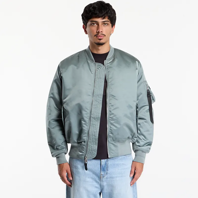 Alpha Industries MA-1 Base Flight Jacket UV Silverblue