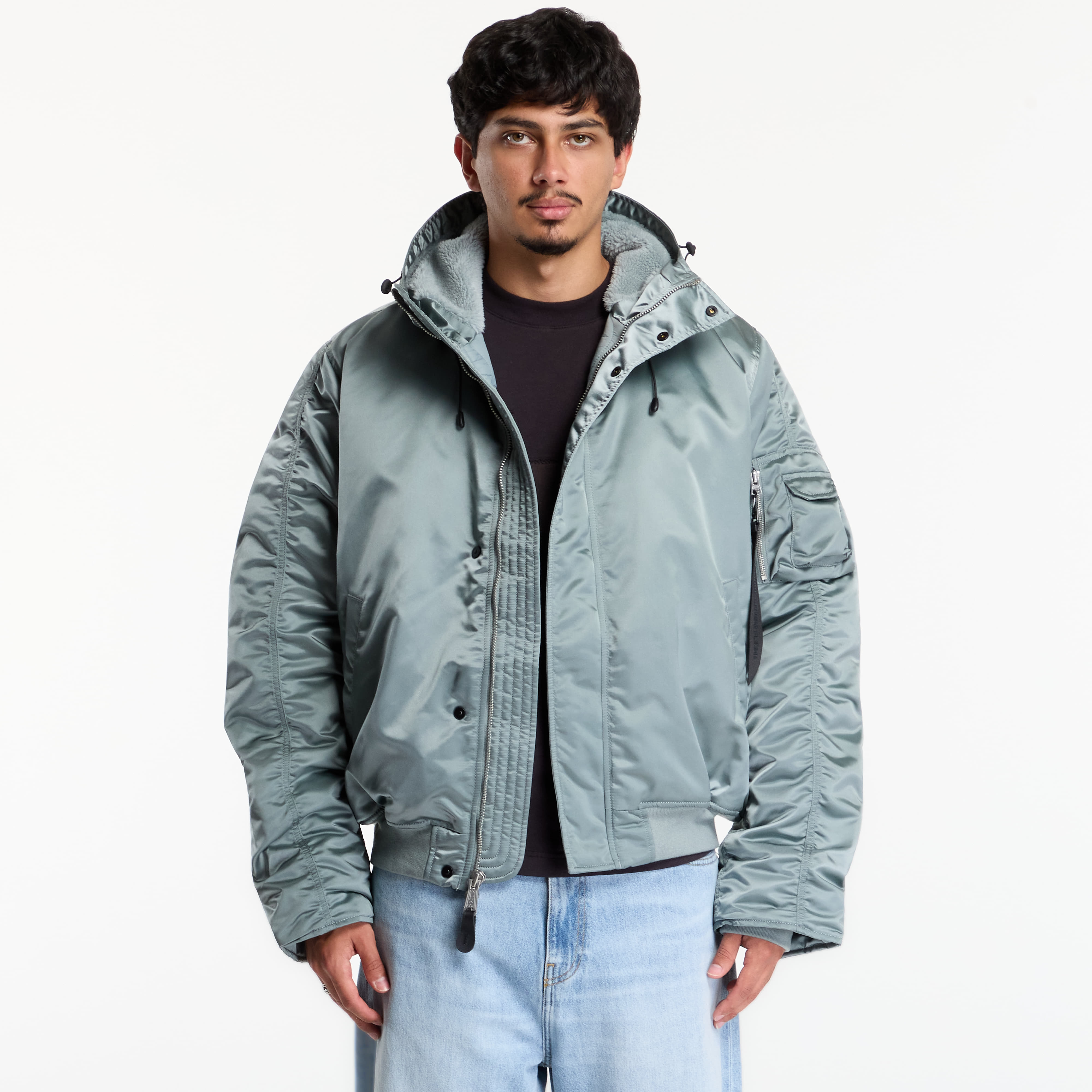 Jacket Alpha Industries N-2B Base UV Silverblue XL