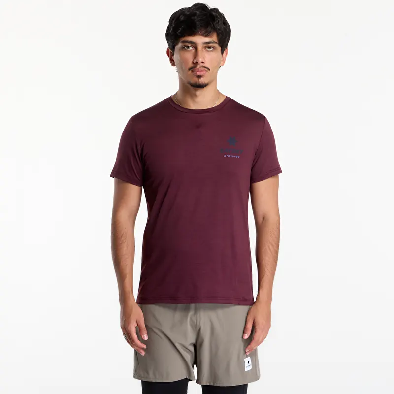 SAYSKY Statement Pace T-Shirt Burgundy
