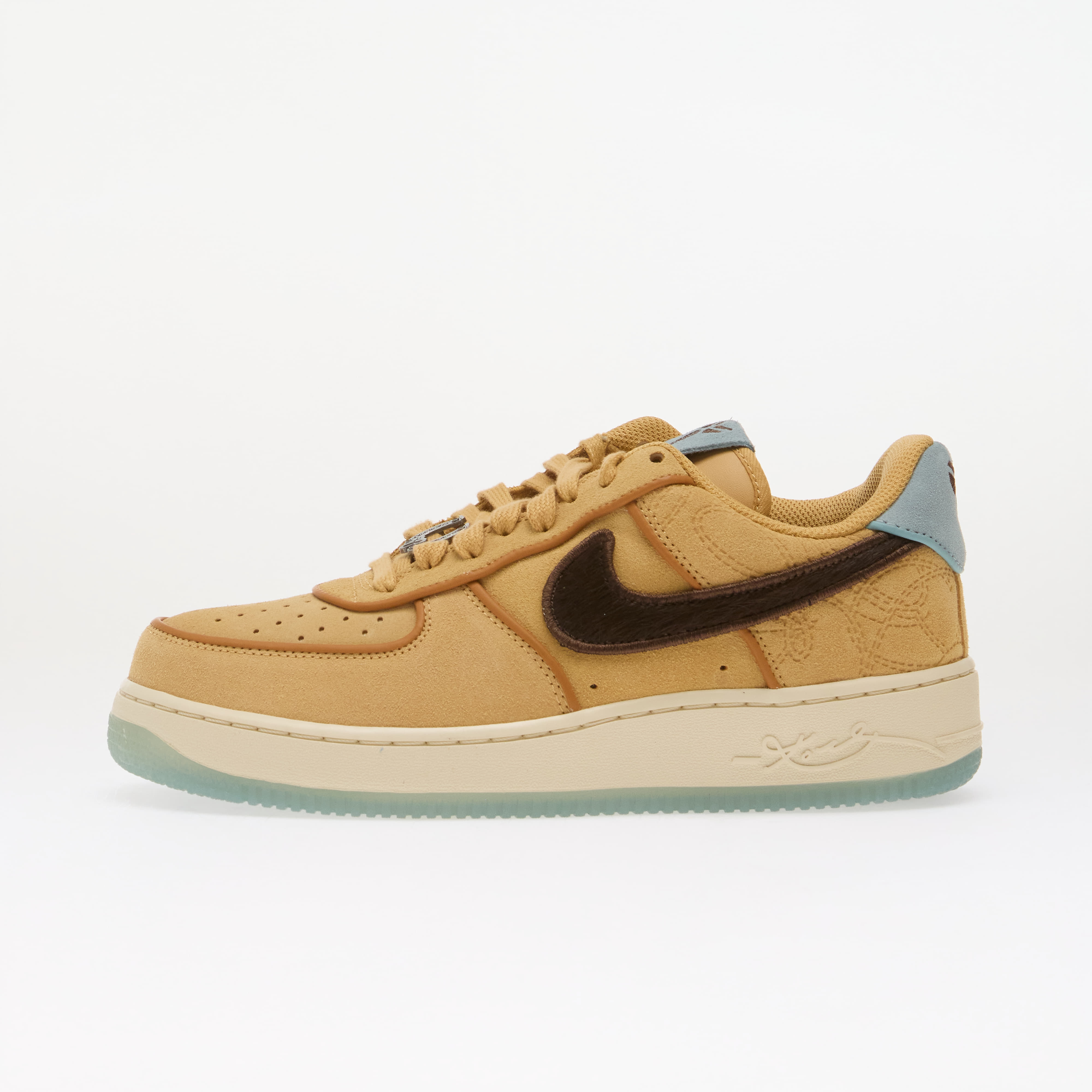 Pantofi Nike Air Force 1 Low Protro Twine/ Baroque Brown-Flax-Light Cream 10