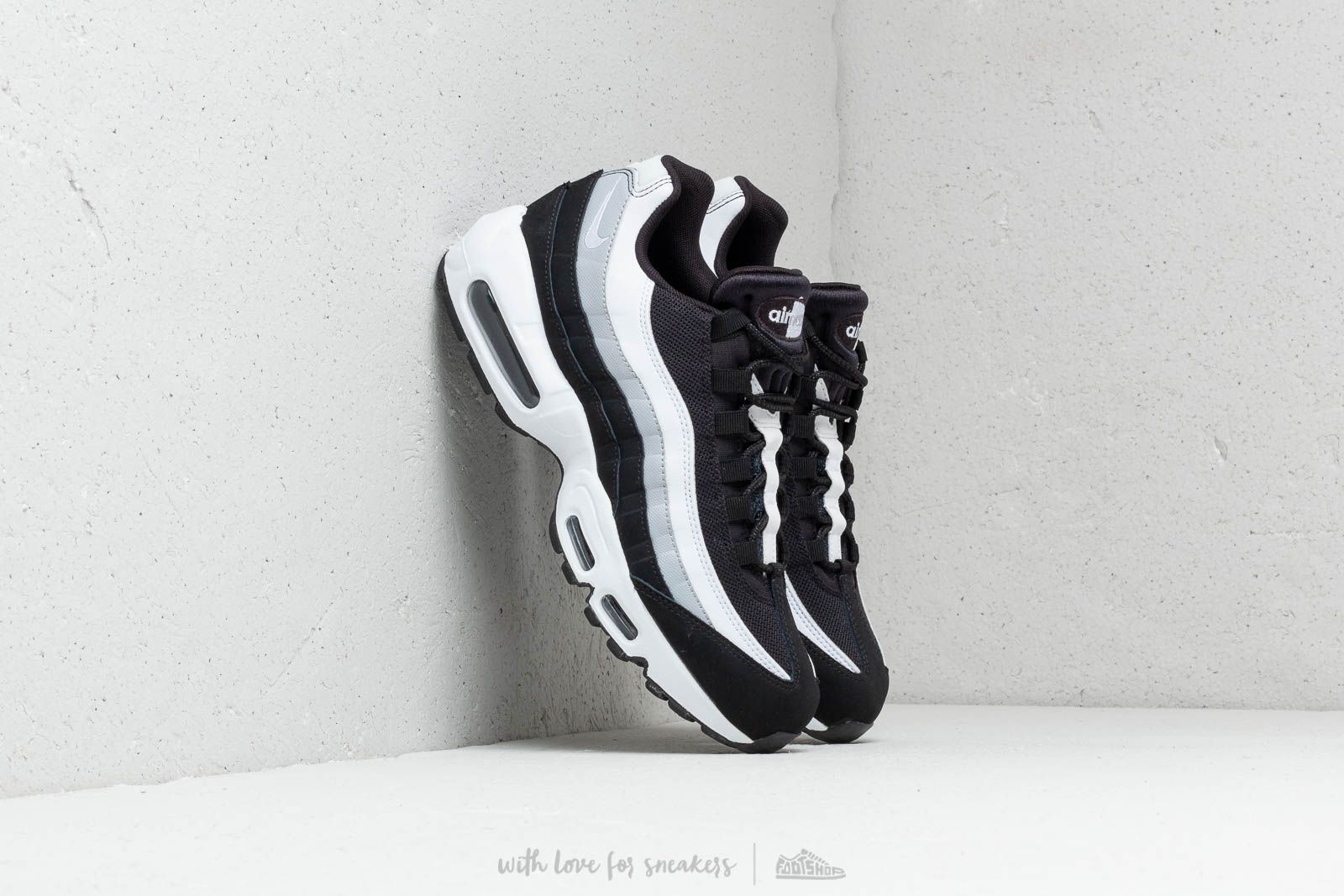 Nike air max 95 essential black/ white-wolf grey online