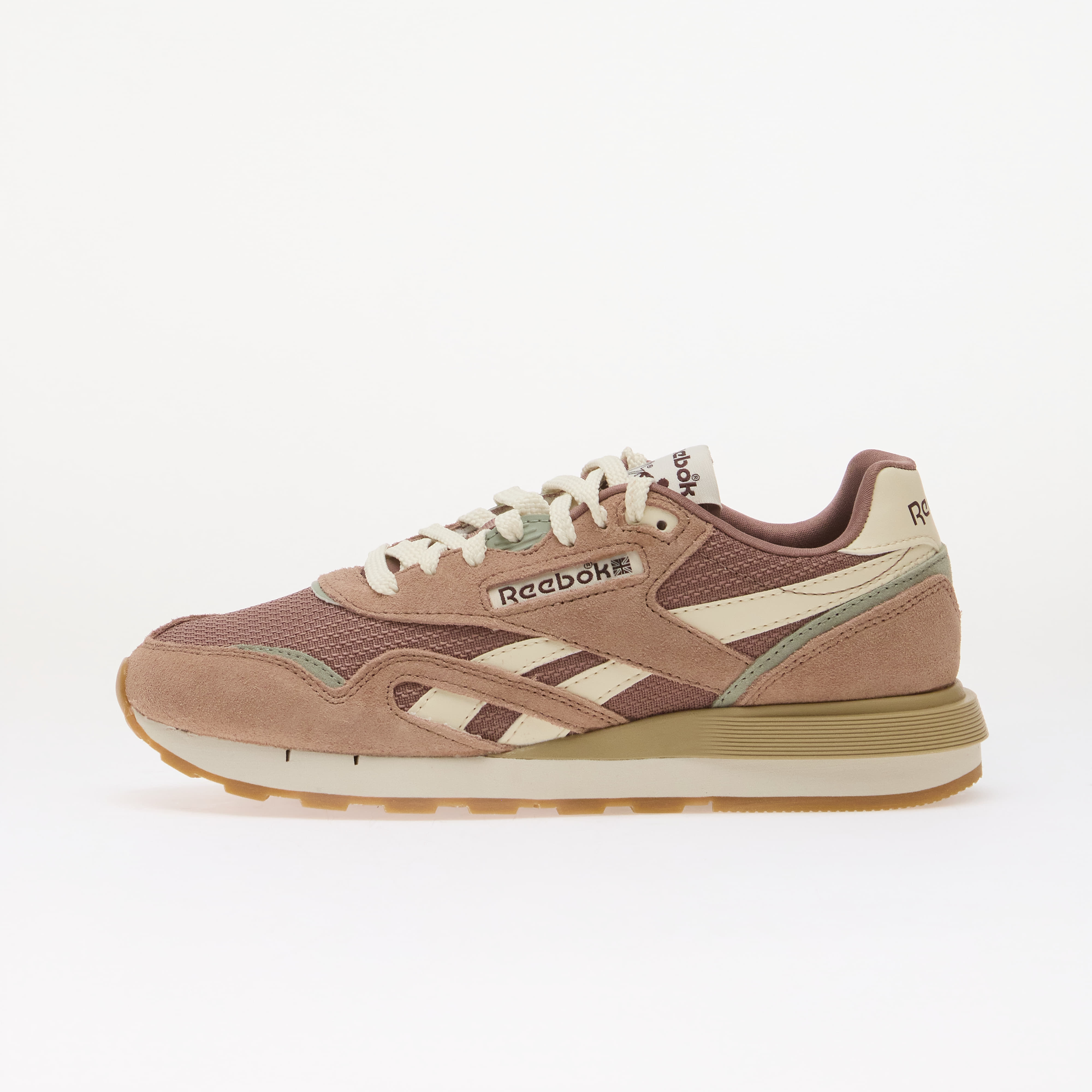 Reebok Classic Nylon 89 Light Cocoa/ Rosewood/ Hazy Green