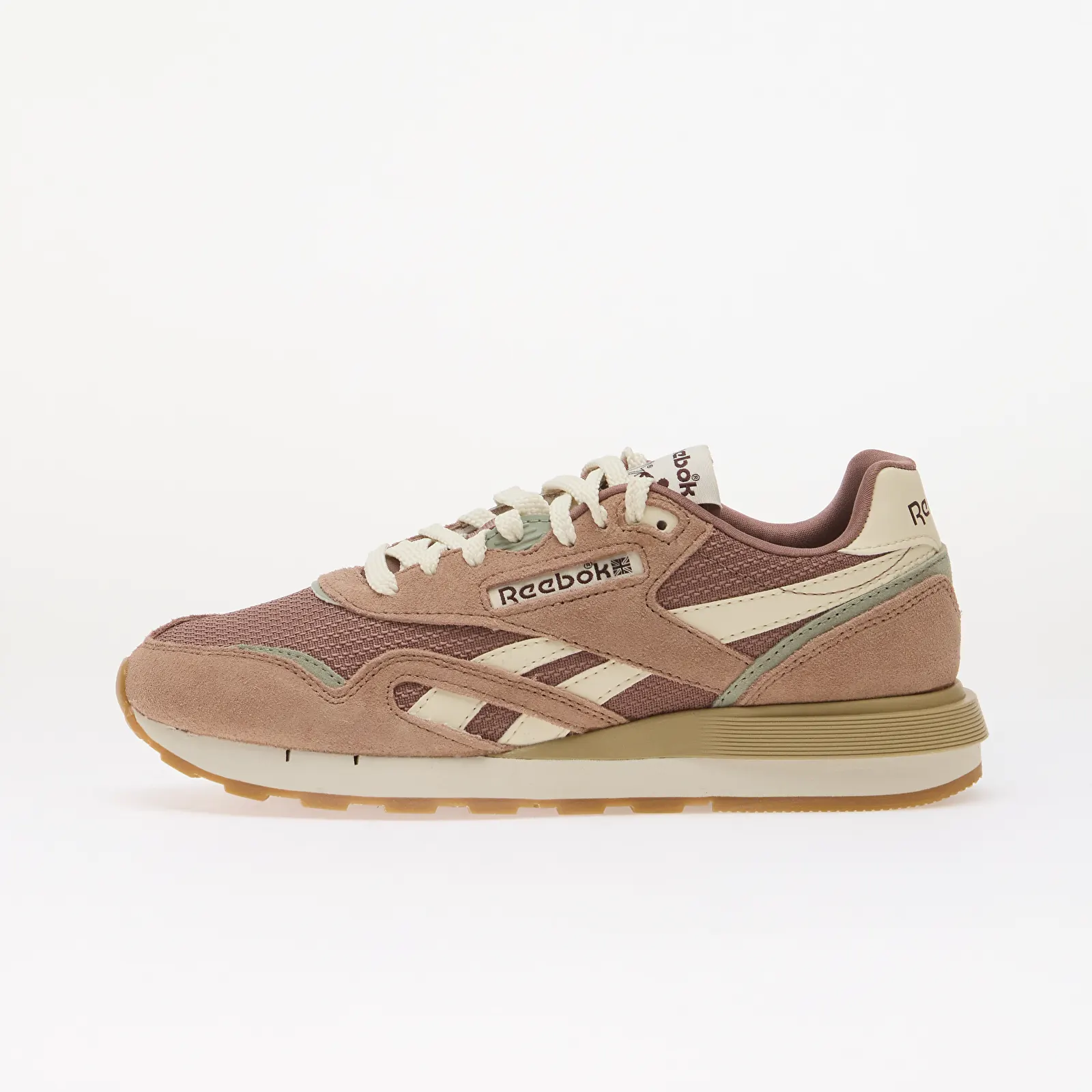 Men's sneakers Reebok Classic Nylon 89 Light Cocoa/ Rosewood/ Hazy Green