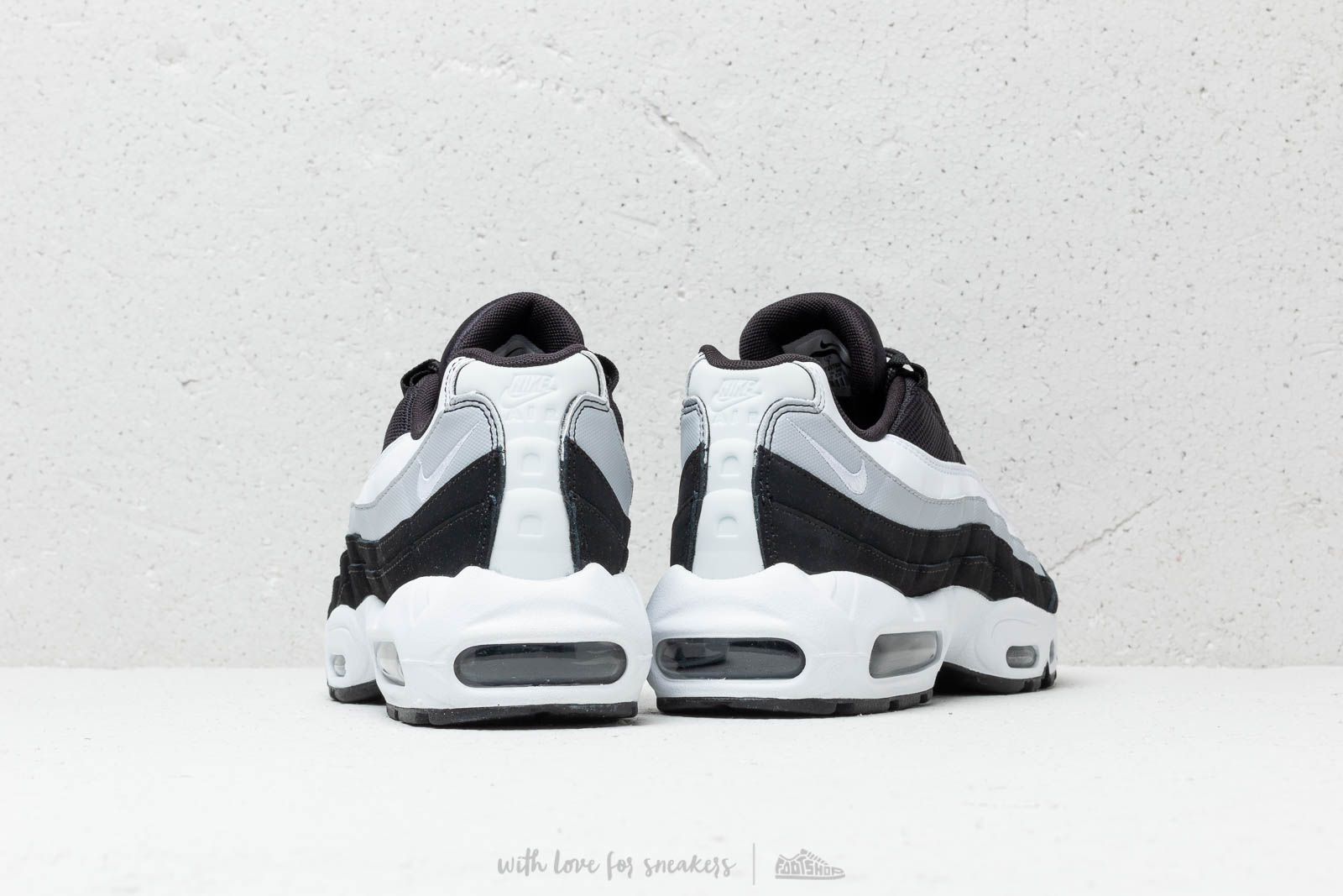 Nike air max 95 essential (black/white-wolf grey) best sale 銆恠p銆?