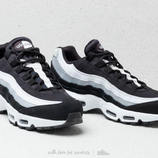 Air max 95 essential (black/white-wolf grey) 銆恠p銆? top