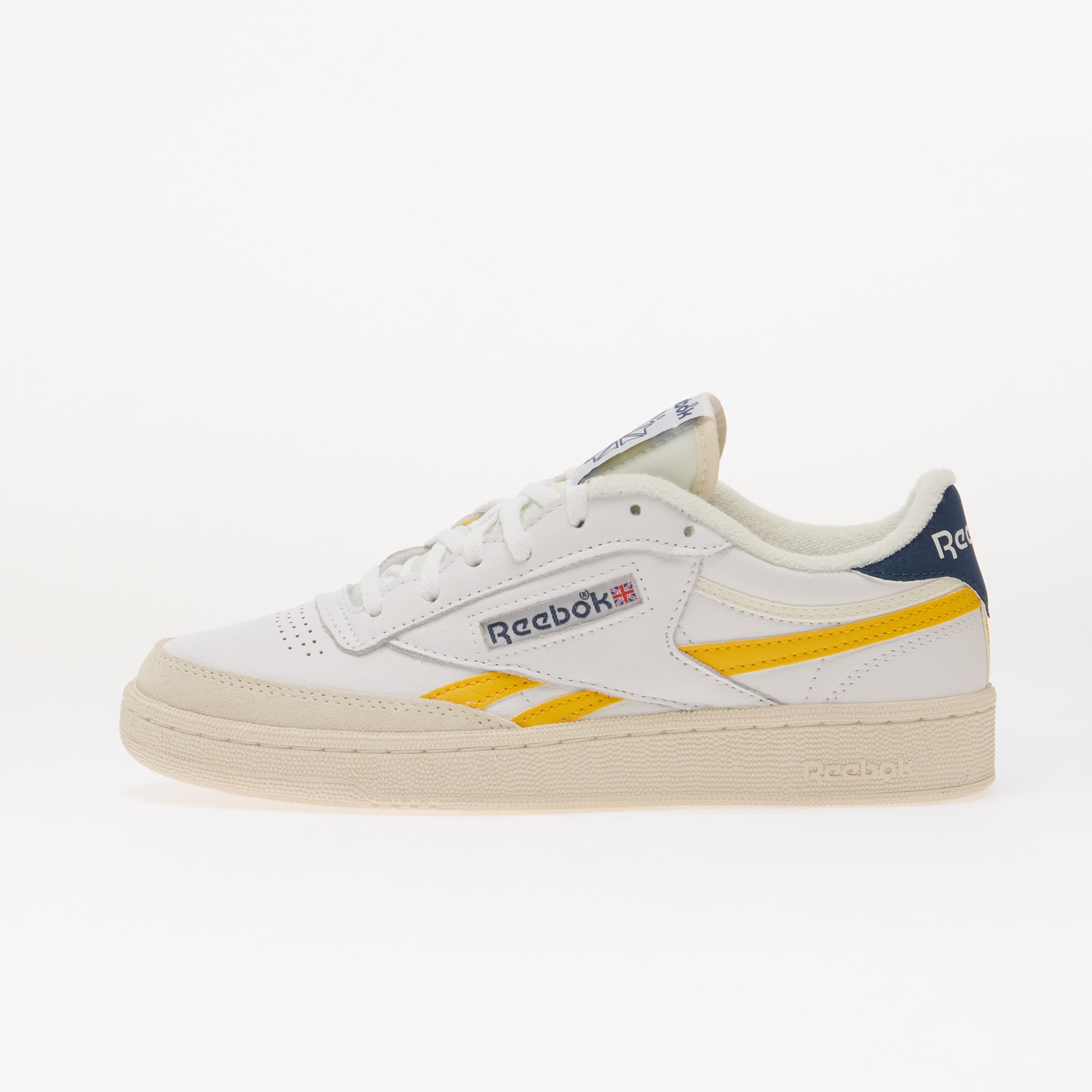 Reebok Club C Revenge Ftwr White/ Always Yellow/ Batik Blue