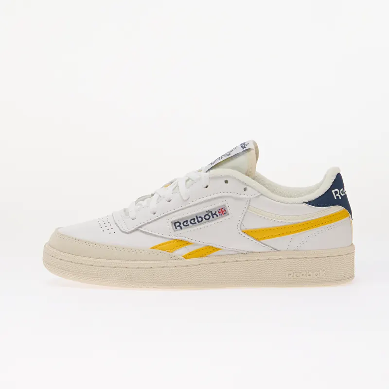 Reebok Club C Revenge Ftwr White/ Always Yellow/ Batik Blue