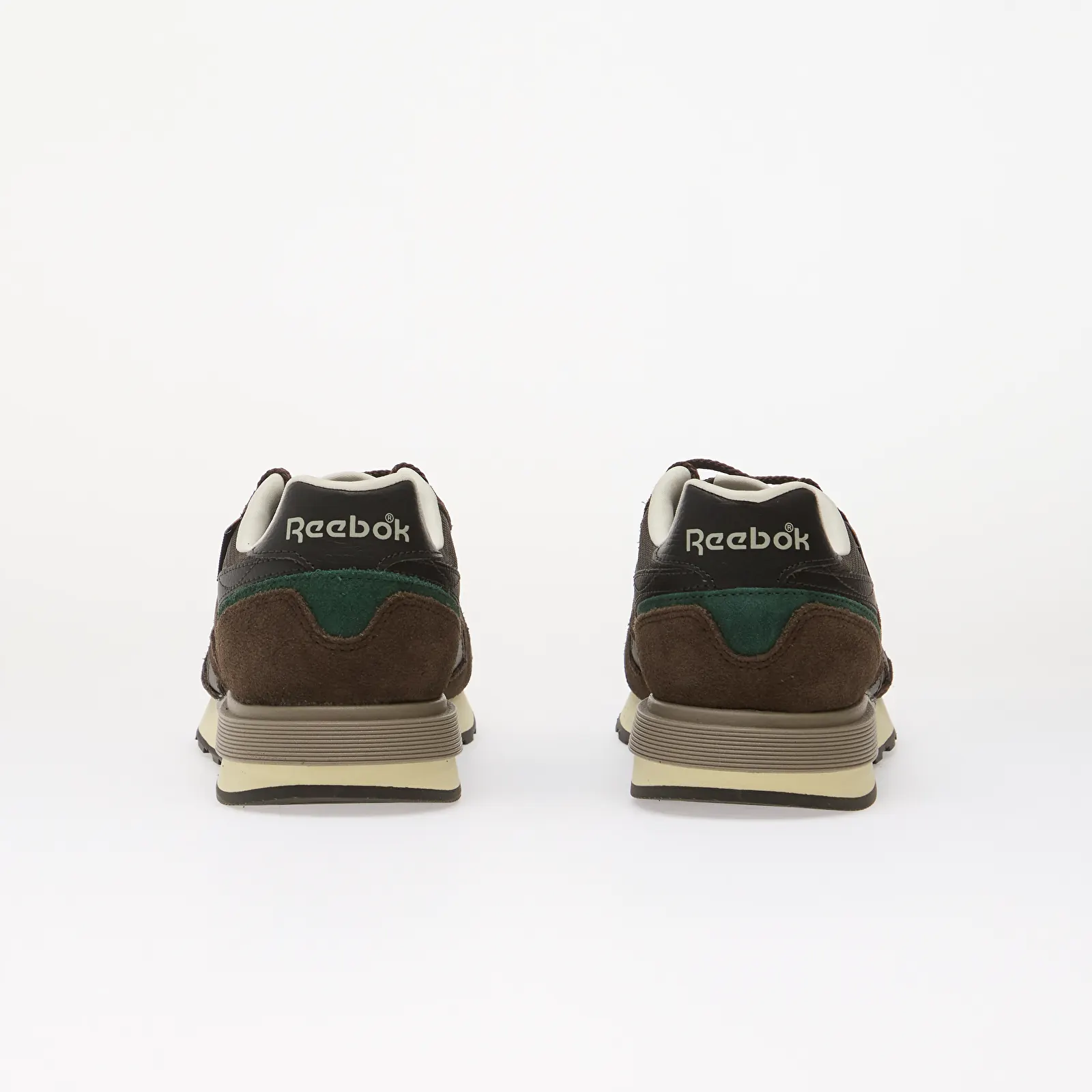 Men's sneakers Reebok Classic Nylon 89 Espresso/ Washed Black/ Heritage Green
