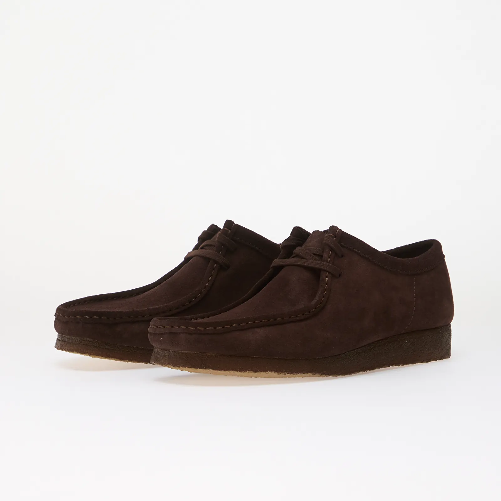Men's shoes Clarks Originals Wallabee Chocolate Suede