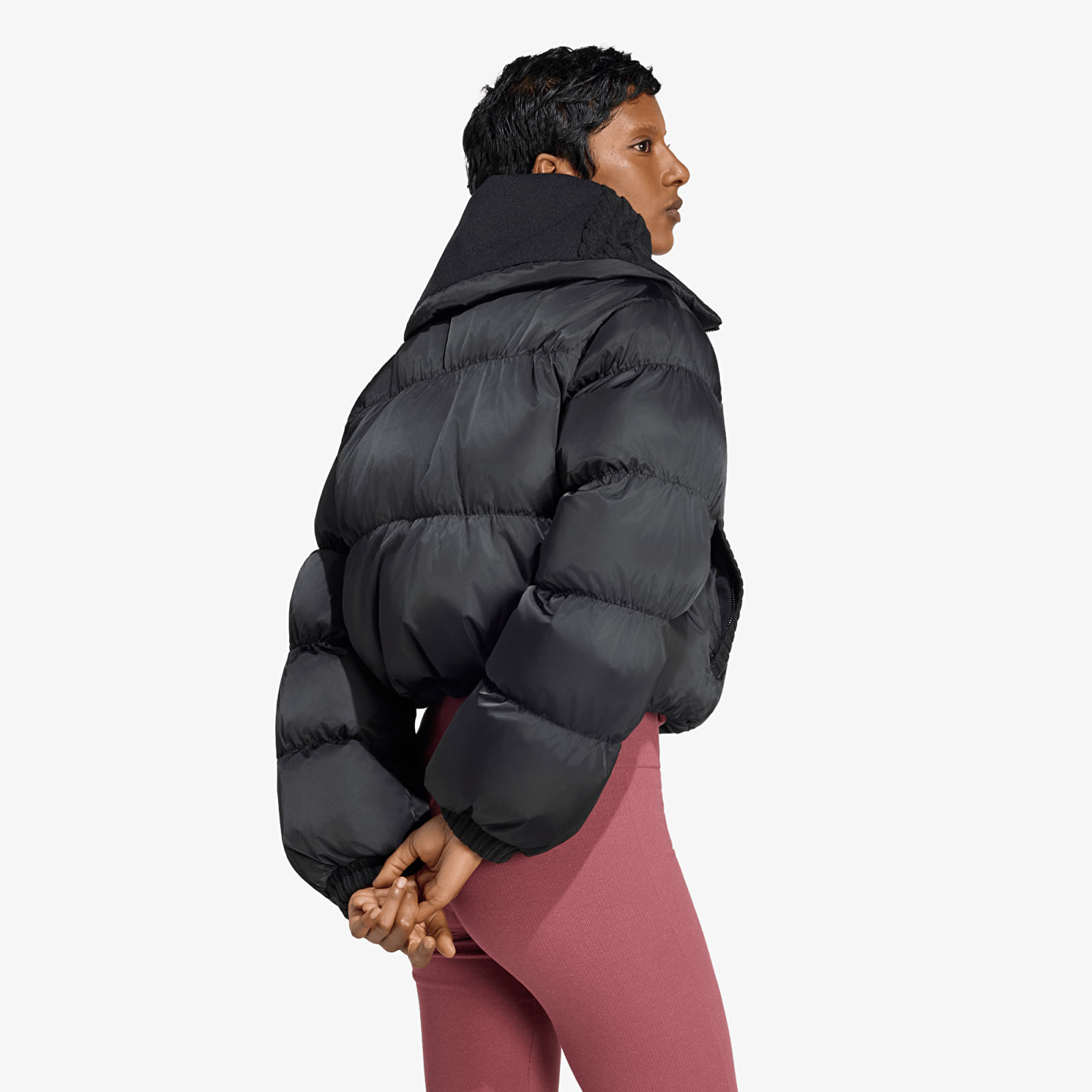 Якета adidas Knitted Puffer Jacket Black
