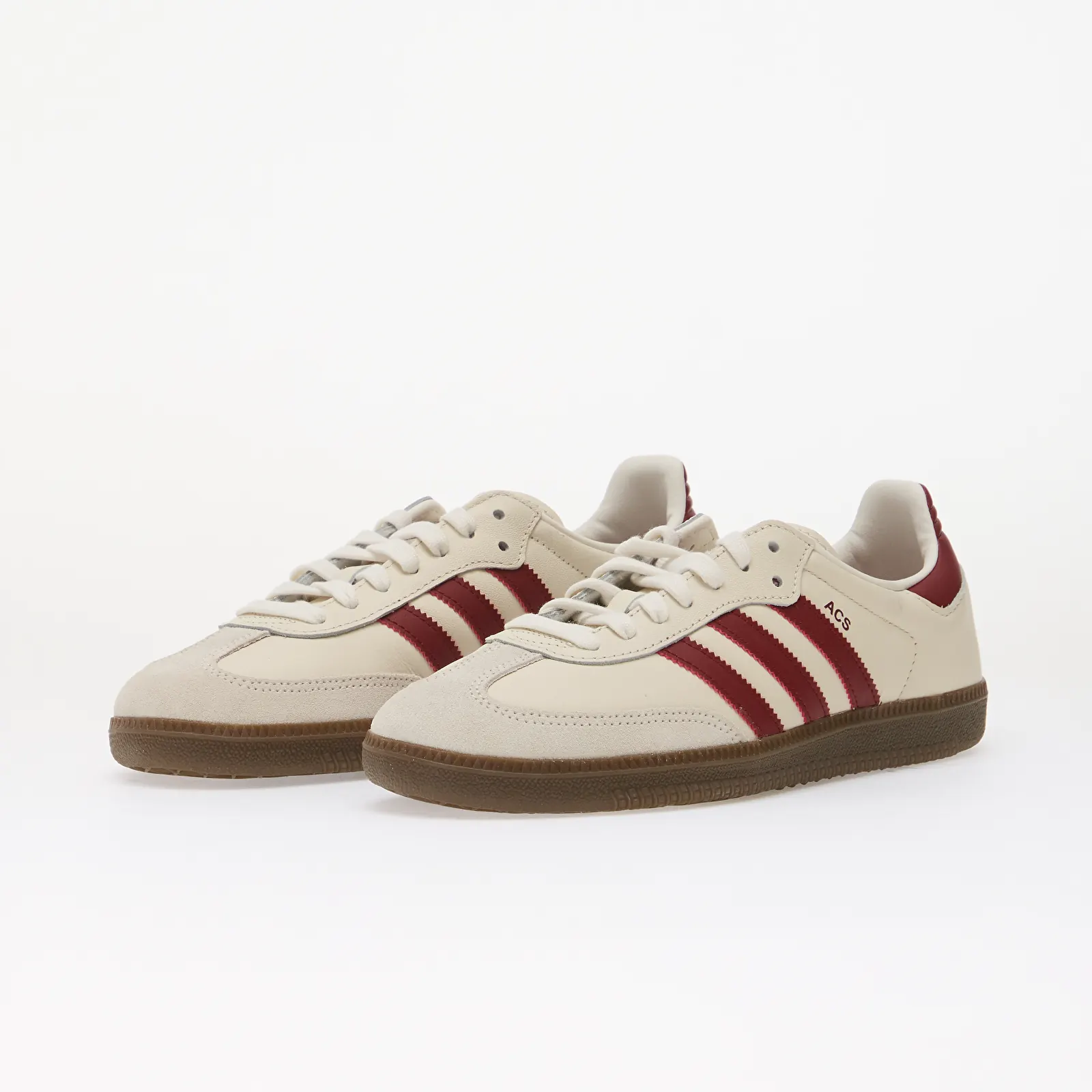 Moški čevlji adidas x AC Sparta Praha Samba Cloud White/ Noble Maroon/ Core Black