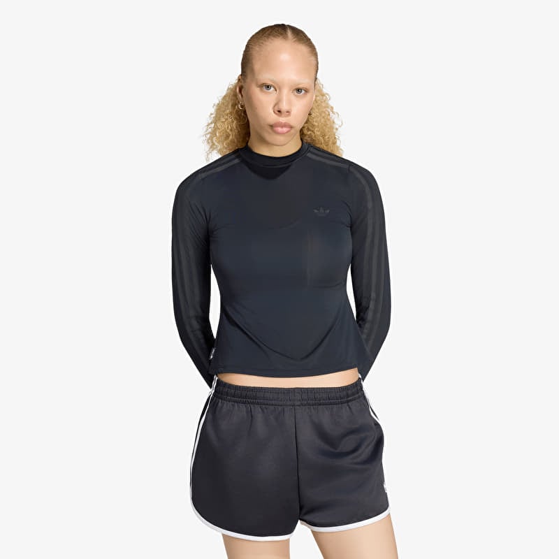 adidas Adiluna Season 2 x Jennie Sheer Long Sleeve Tee Black