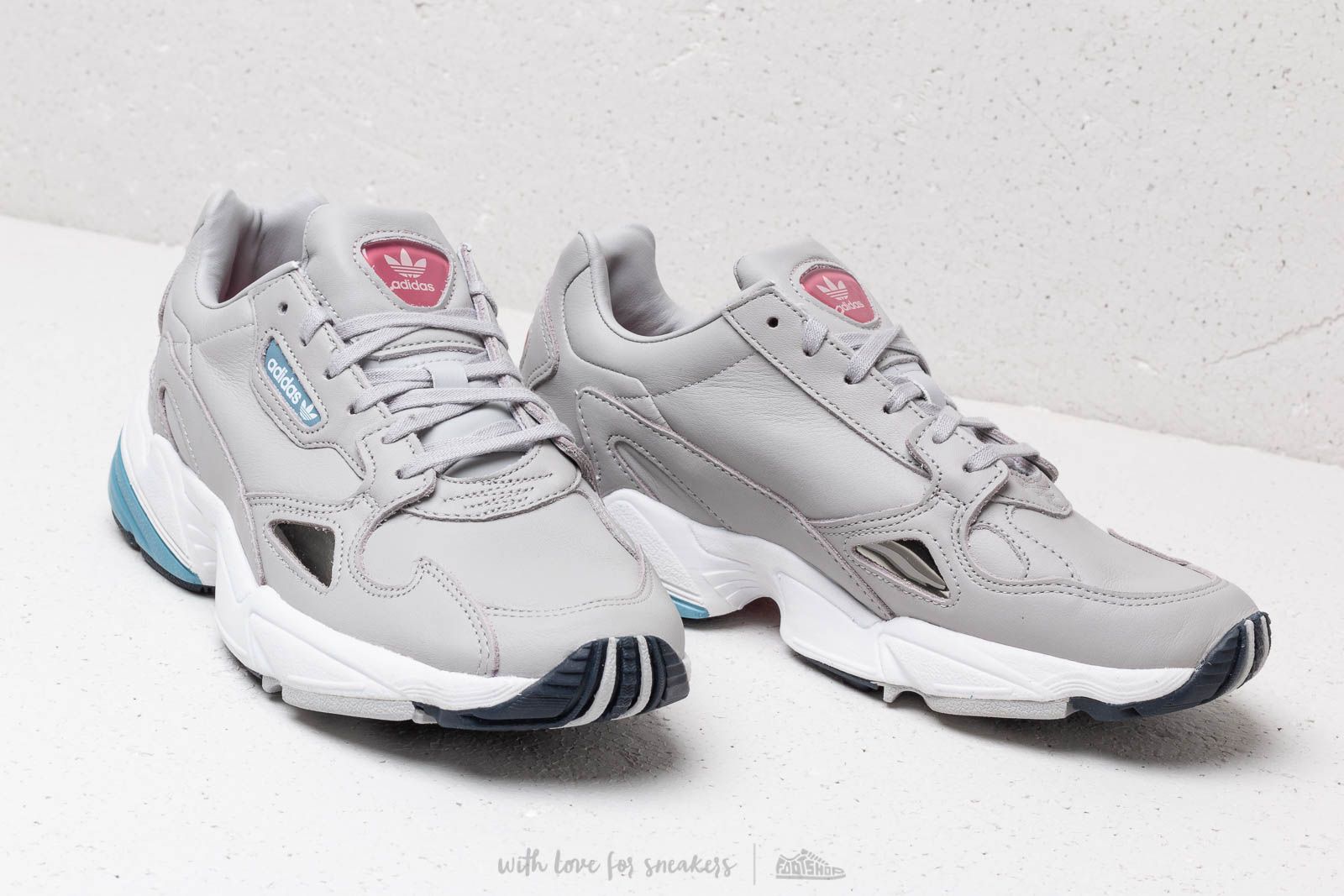 Women s shoes adidas Falcon W Grey Two Grey Two Raw Grey
