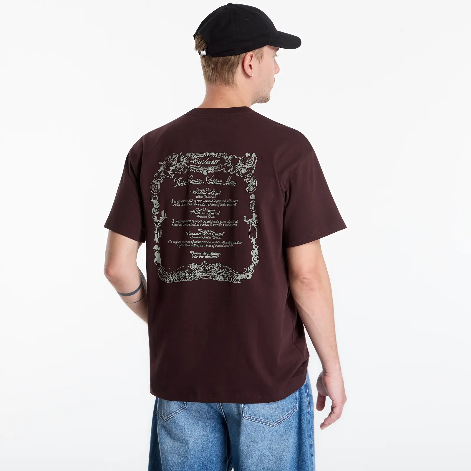 Meeste T-särgid Carhartt WIP S/S Chez WIP T-Shirt UNISEX Palisander