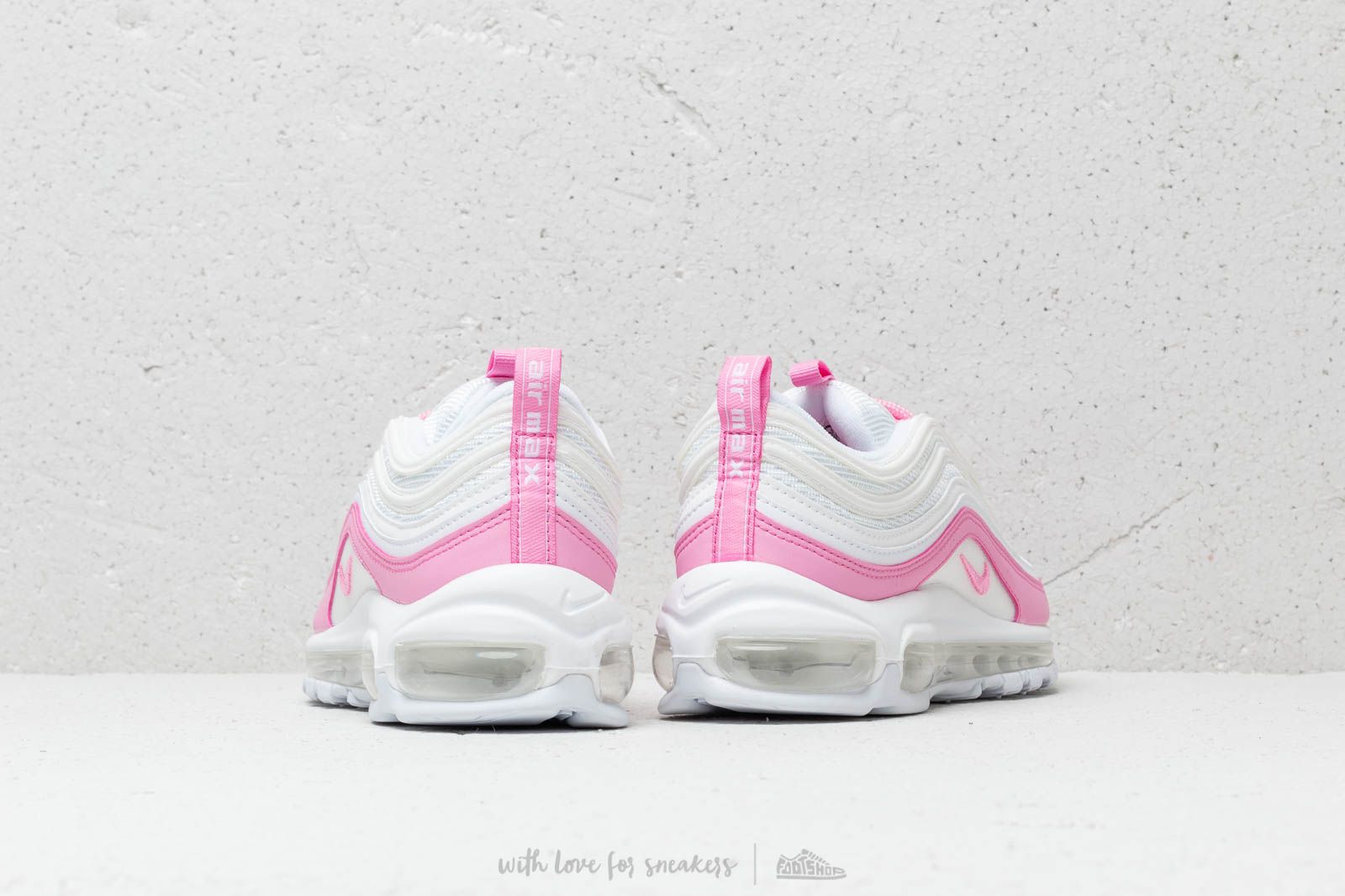 Wmns air max 97 essential (white / psychic pink) release date cheap