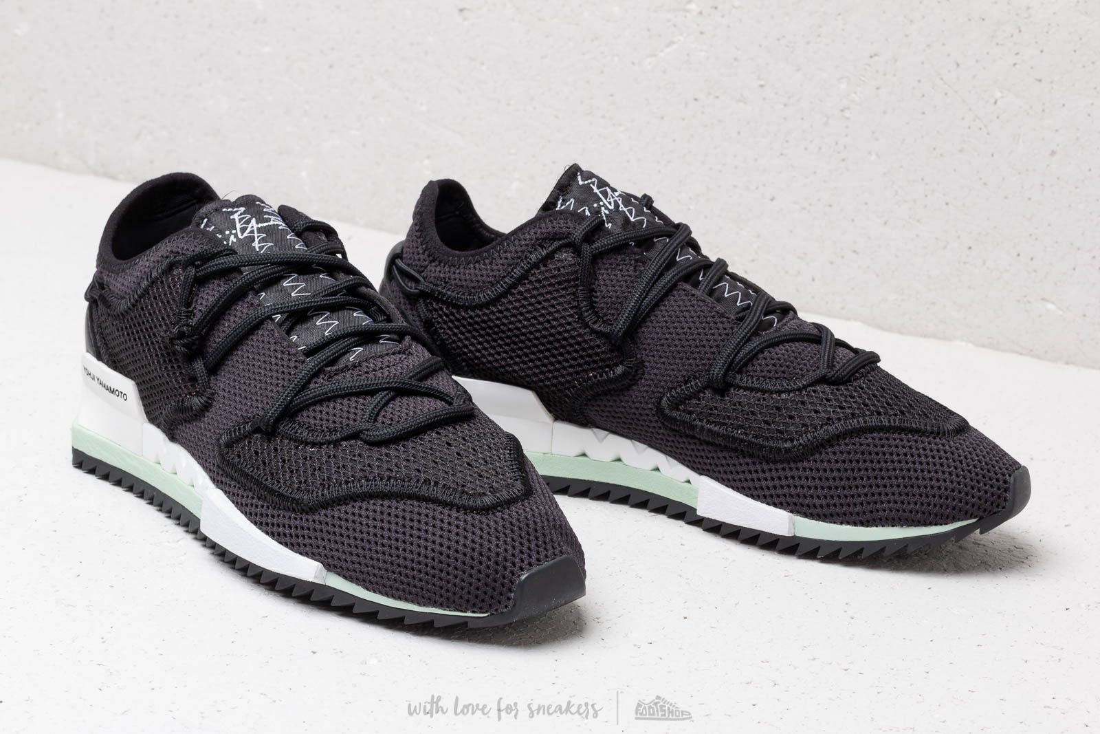 Men s shoes Y 3 Harigane II Core Black Core Black Ftw White Footshop