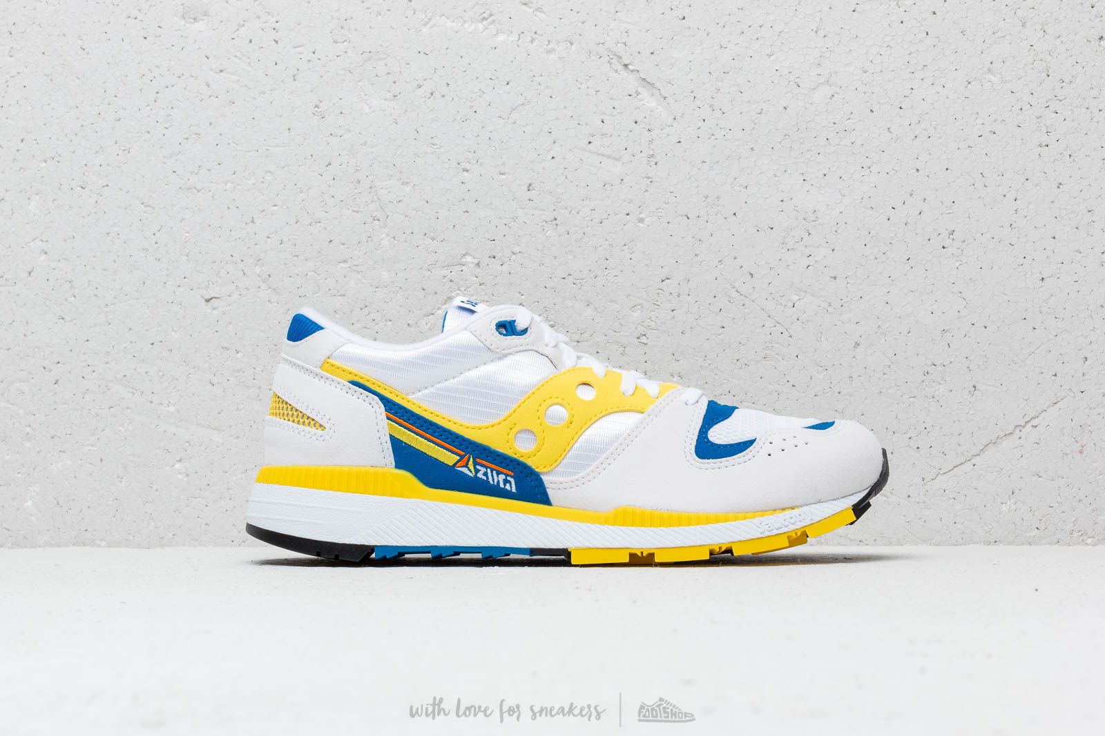 Pánske tenisky a topánky Saucony Azura White/ Yellow/ Blue