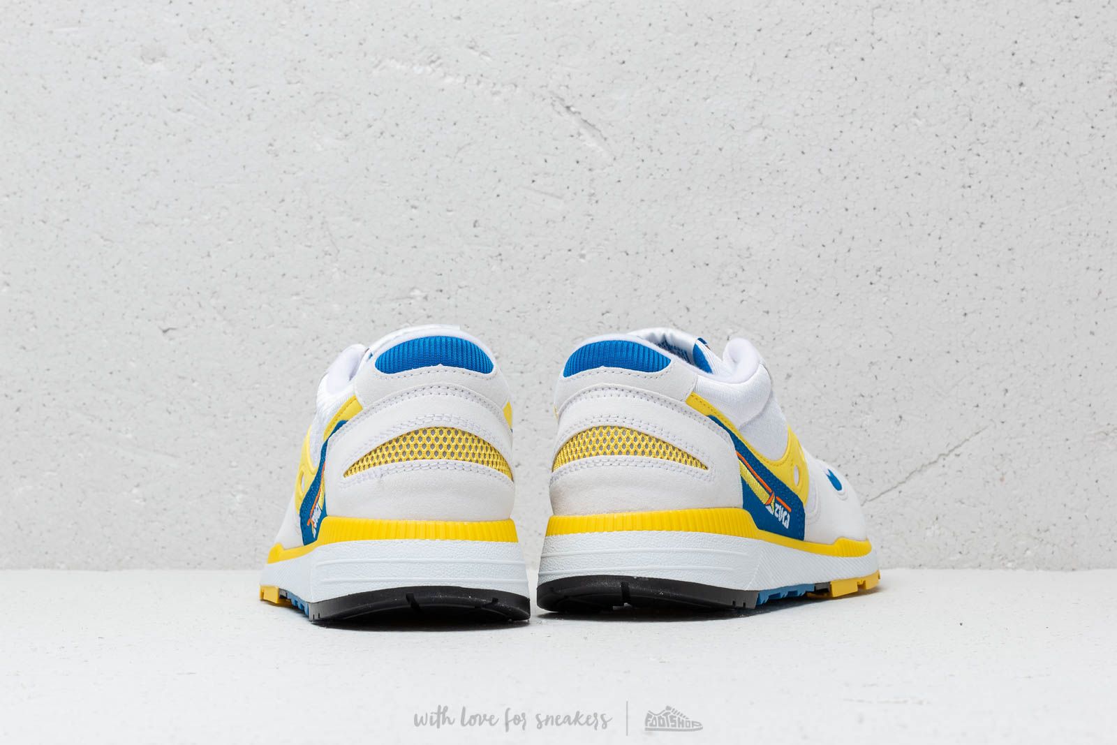 Pánske tenisky a topánky Saucony Azura White/ Yellow/ Blue