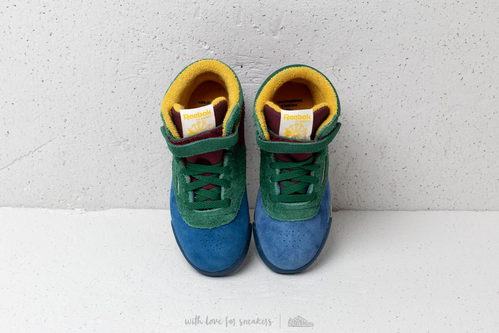 Kids' sneakers and shoes Reebok F/S Hi Tao Estate Blue/ Zinfandel/ Eden/ Lemon Chrome