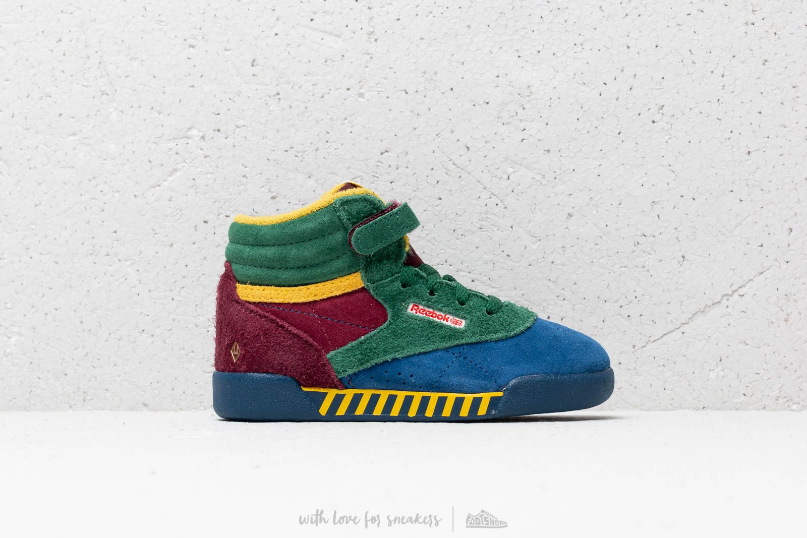Kids' sneakers and shoes Reebok F/S Hi Tao Estate Blue/ Zinfandel/ Eden/ Lemon Chrome